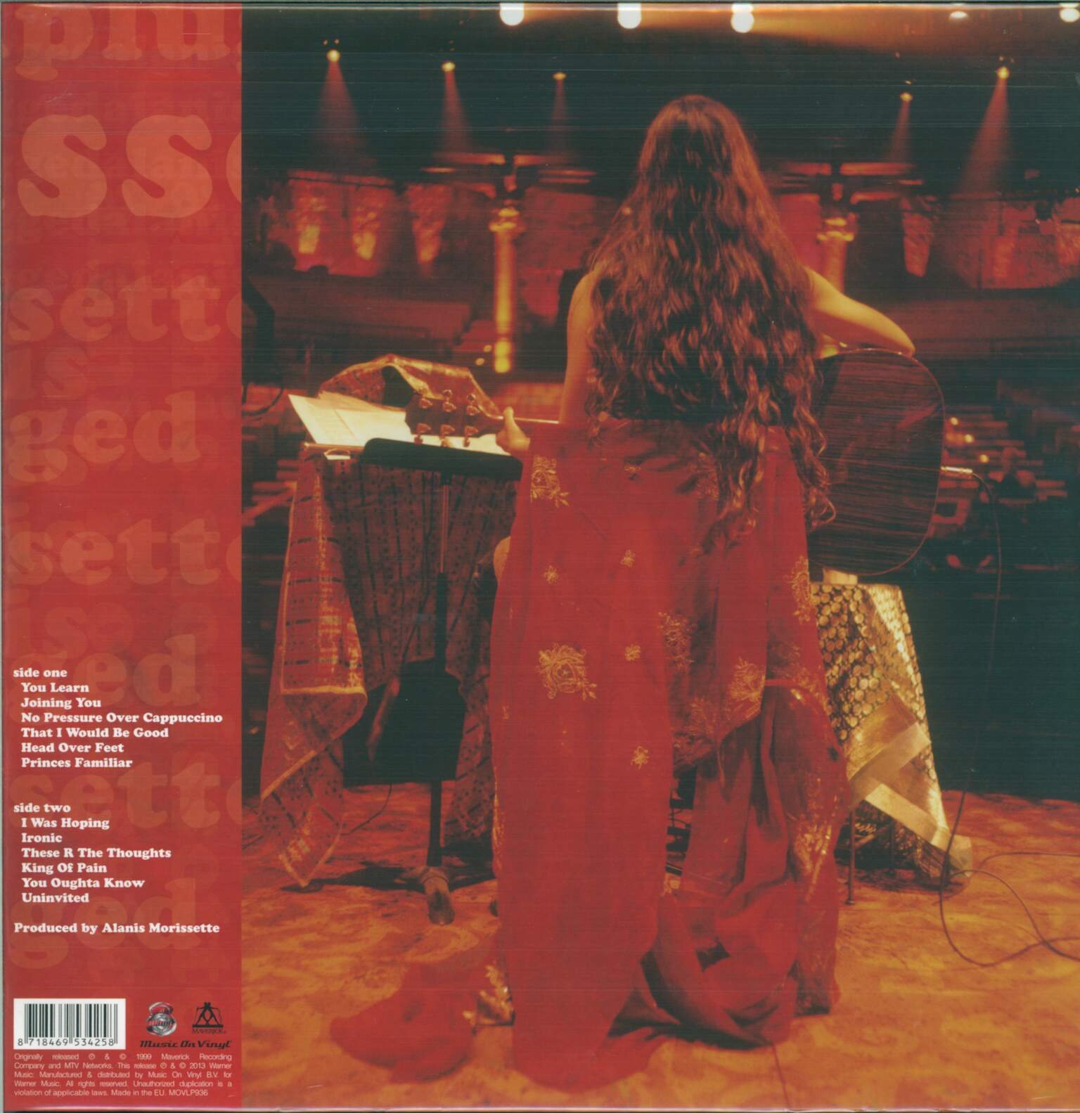 Alanis Morissette: MTV Unplugged, 1×LP (Vinyl)