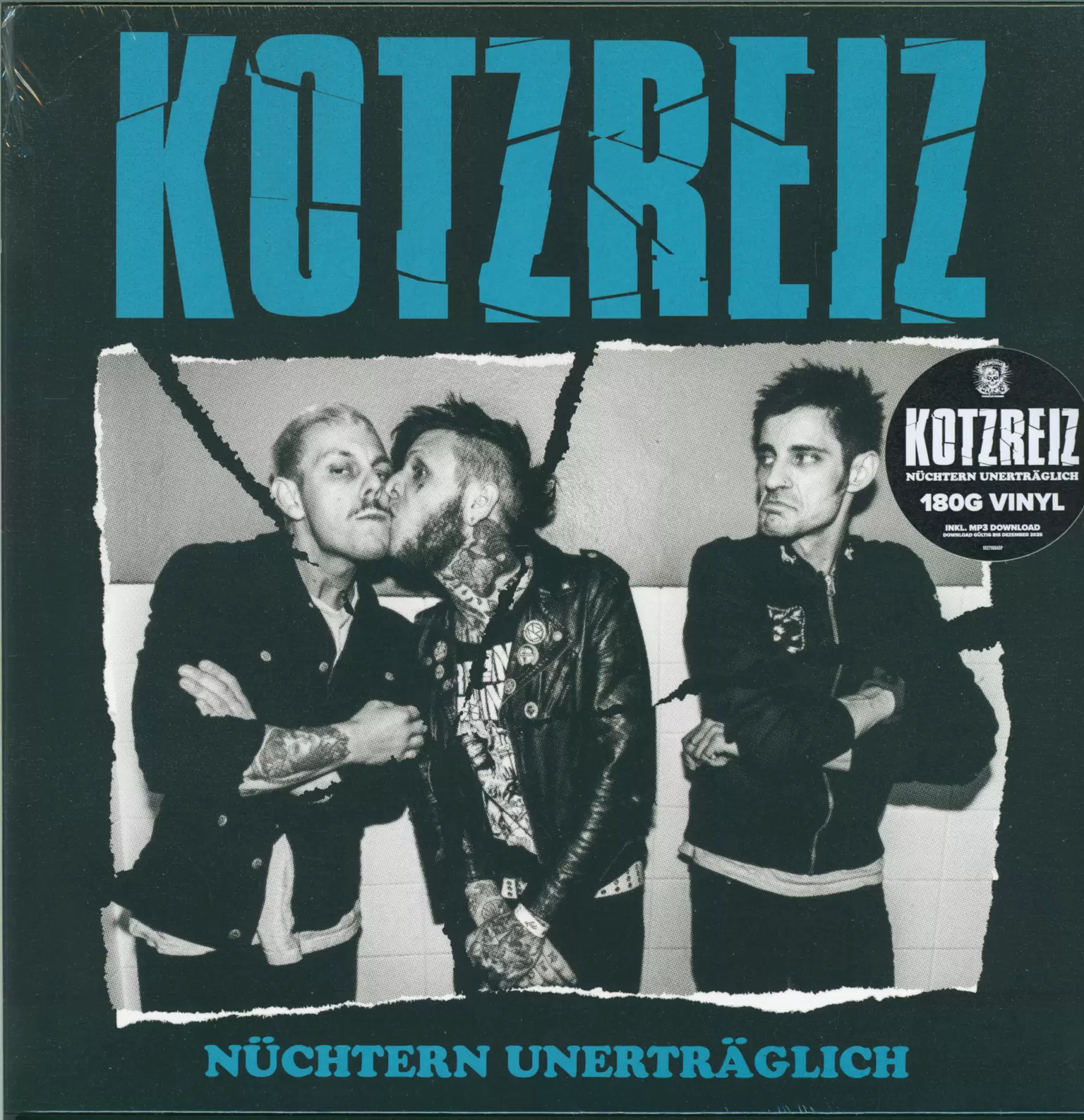 Kotzreiz: Nüchtern Unerträglich, 1×LP (Vinyl)