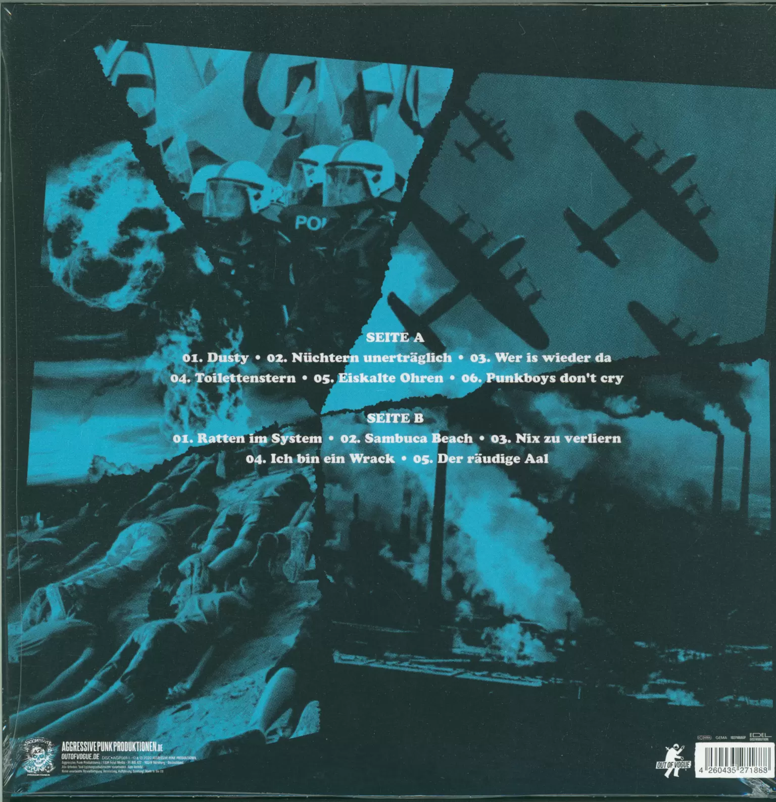 Kotzreiz: Nüchtern Unerträglich, 1×LP (Vinyl)
