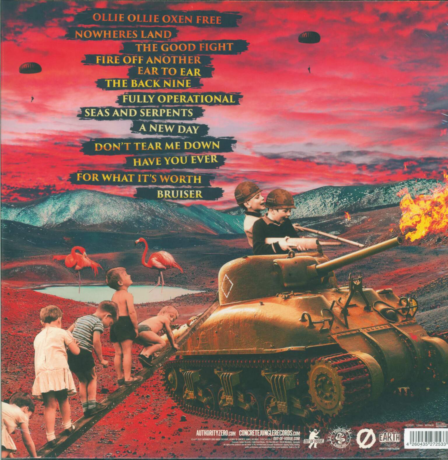 Authority Zero: Ollie Ollie Oxen Free, 1×LP (Vinyl)