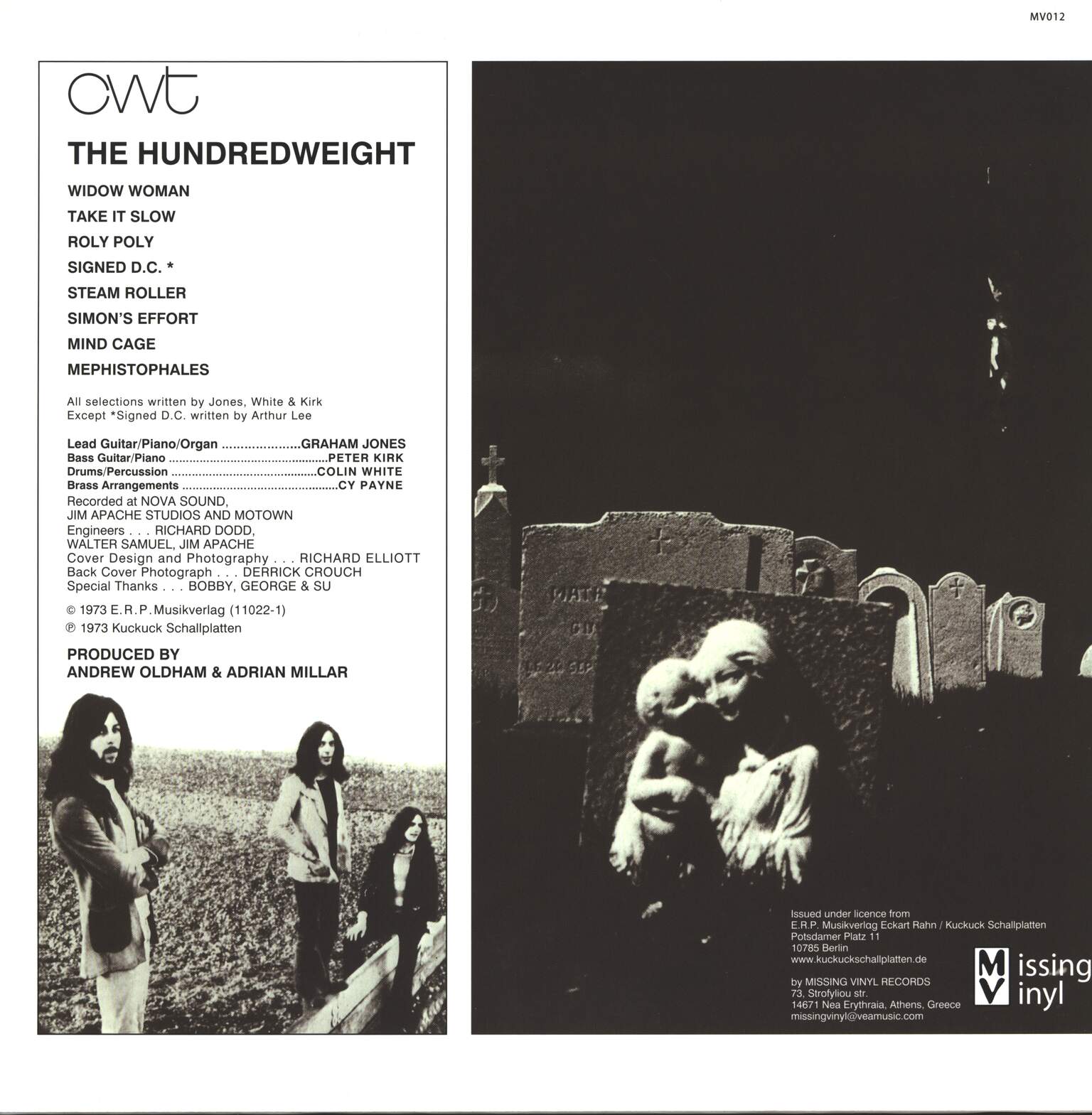 CWT: The Hundredweight, 1×LP (Vinyl)
