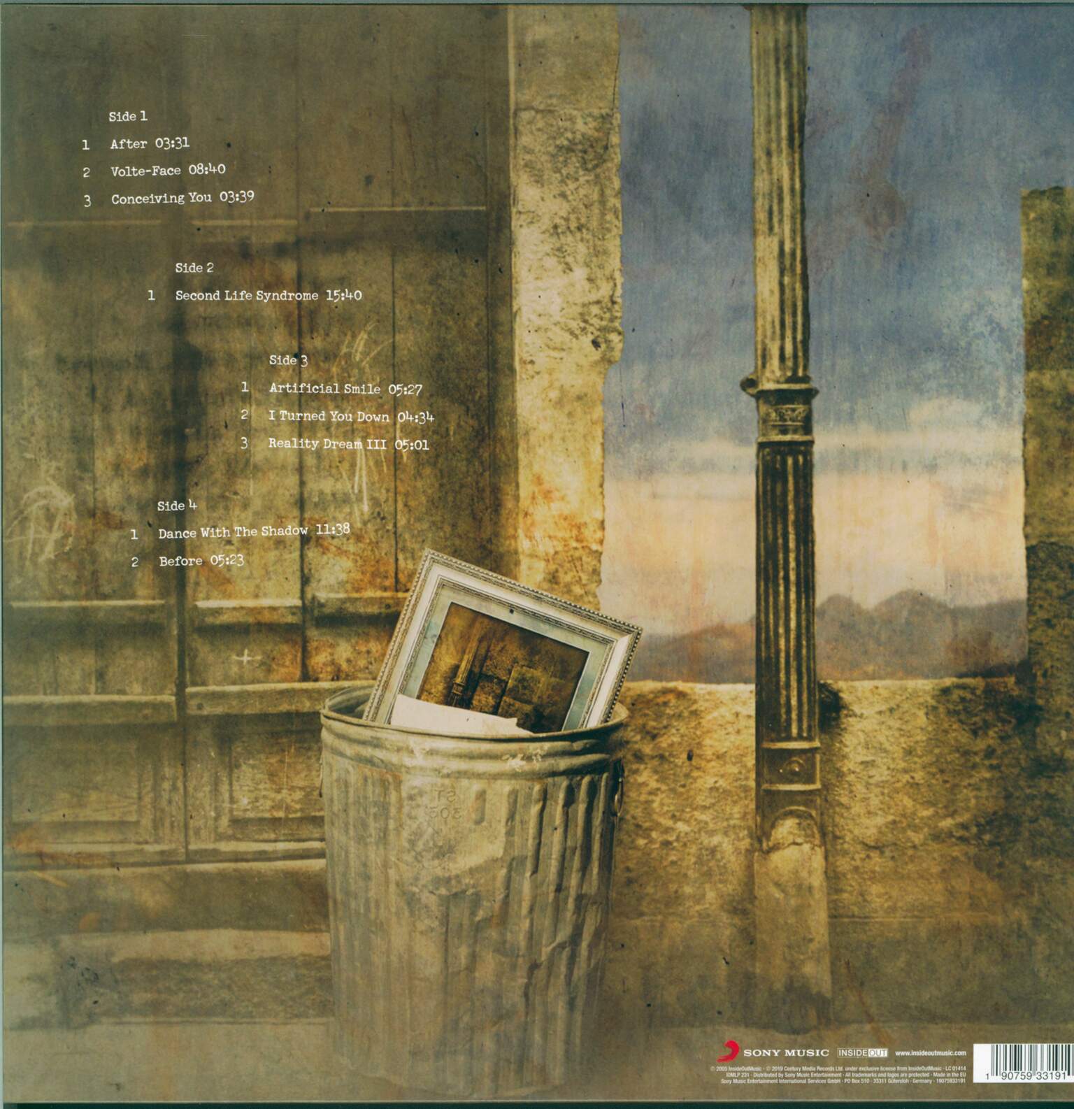 Riverside: Second Life Syndrome, 2×LP (Vinyl), 1×CD