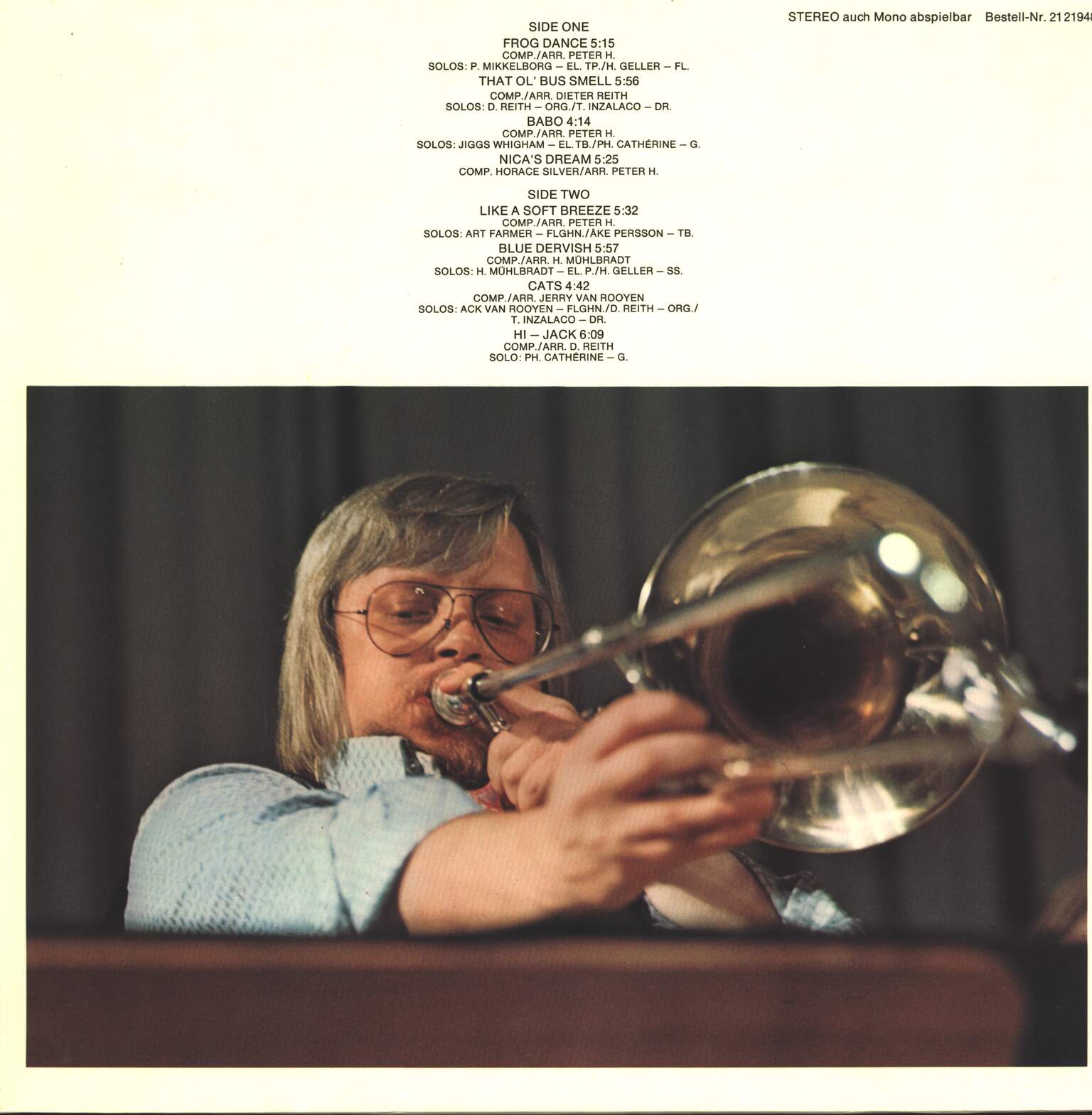 Peter Herbolzheimer Rhythm Combination & Brass: Wide Open, 1×LP (Vinyl)