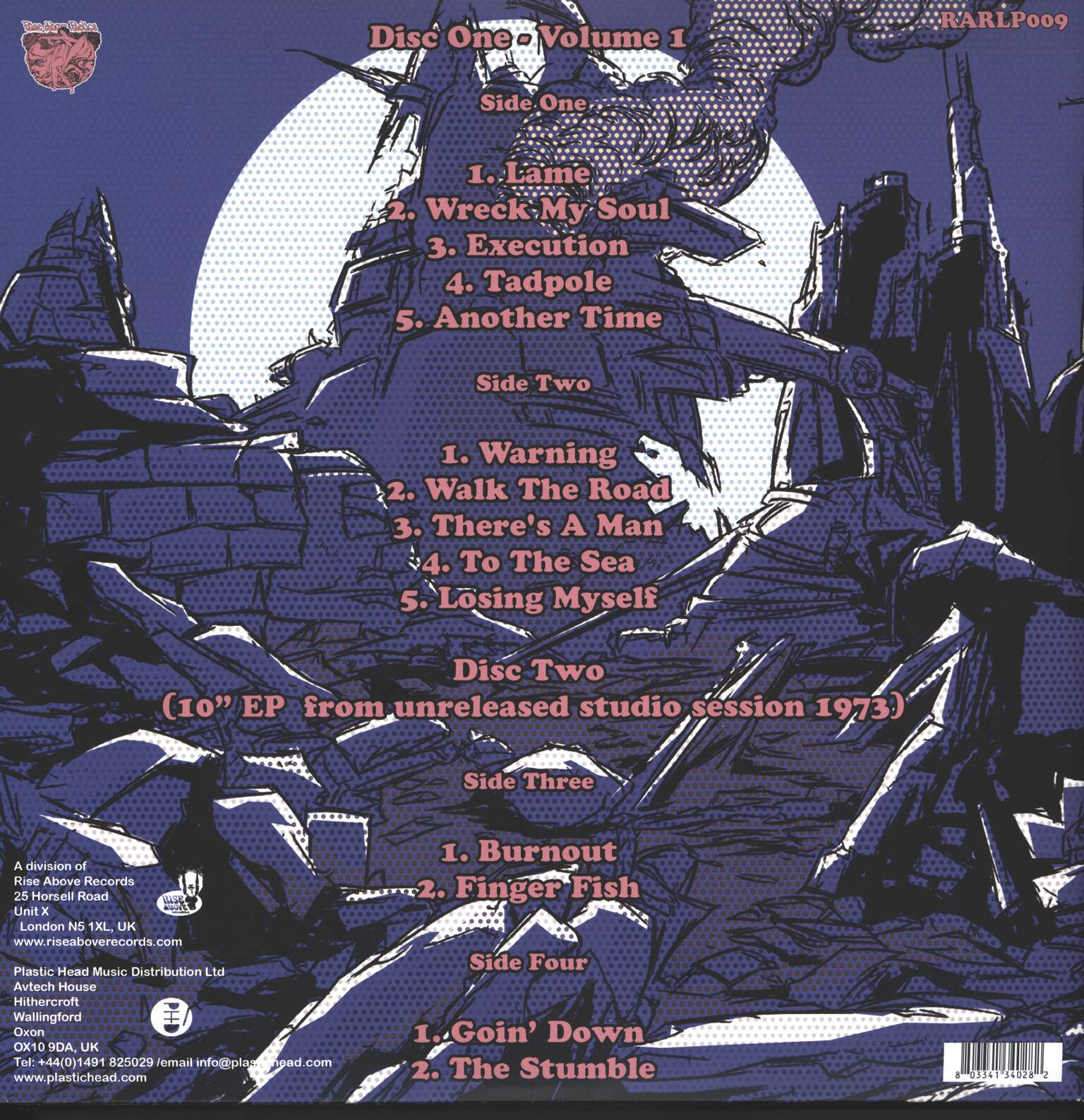 Incredible Hog: Volume 1 - 4, 1×10" Vinyl EP, 1×LP (Vinyl)