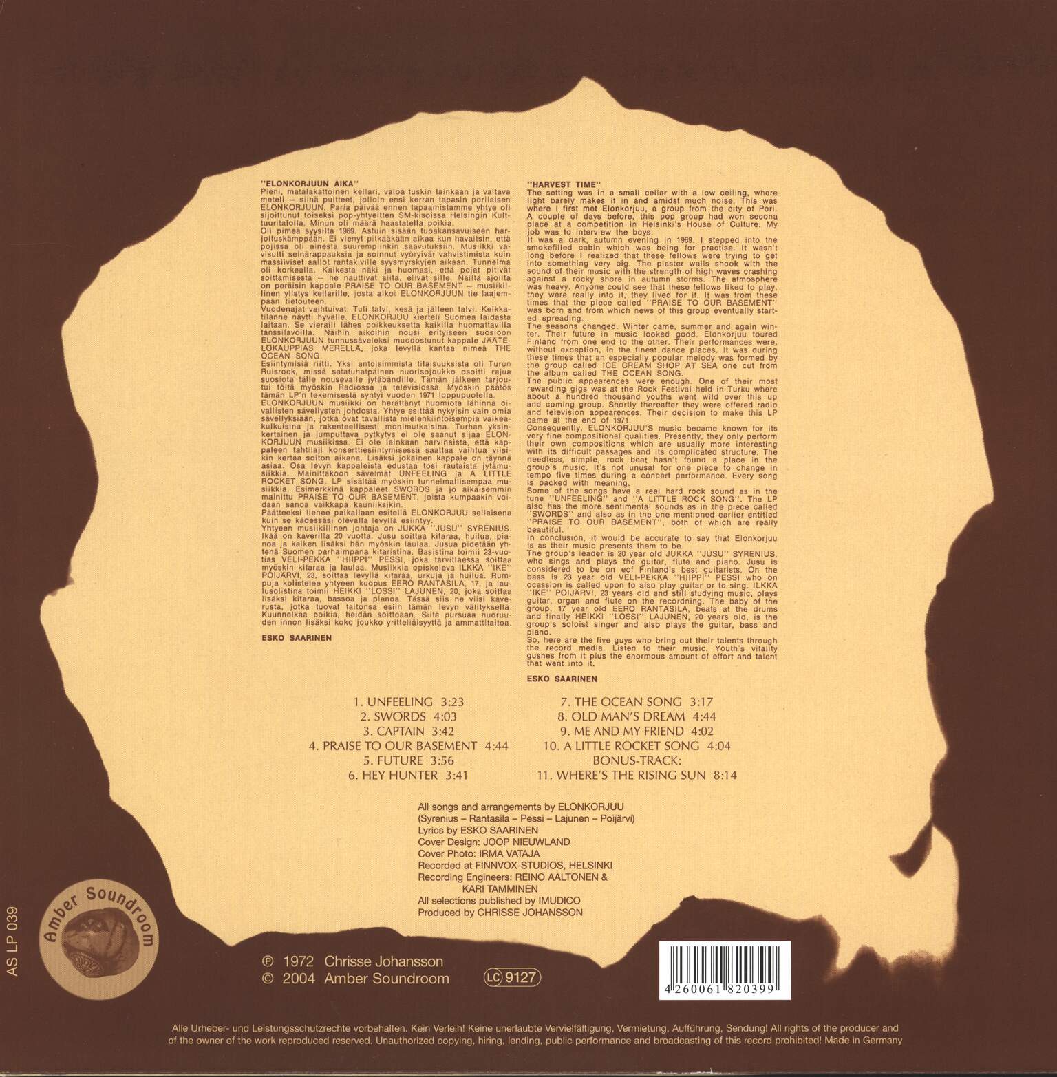 Elonkorjuu: Harvest Time, 1×LP (Vinyl)