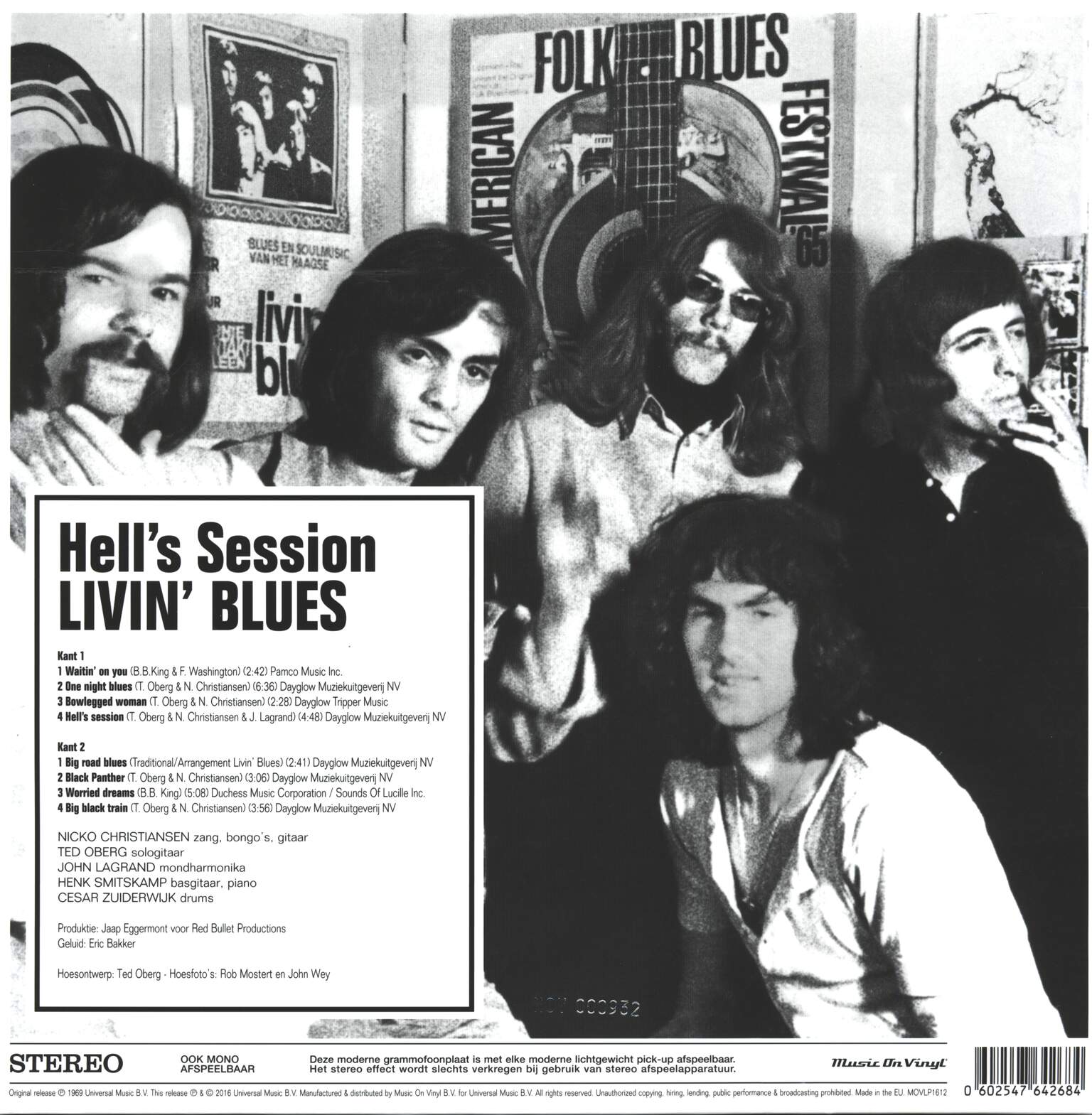 Livin Blues: Hell's Session, 1×LP (Vinyl)