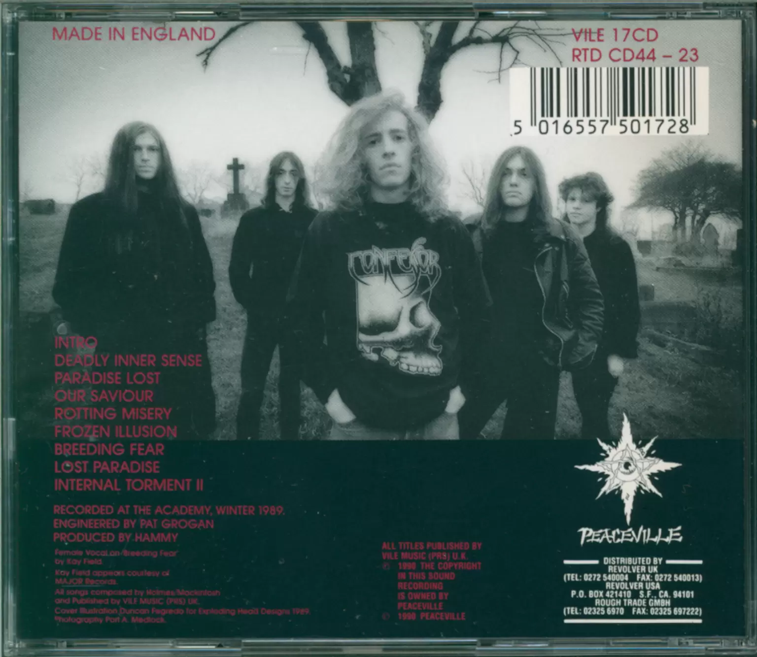 Paradise Lost: Lost Paradise, 1×CD