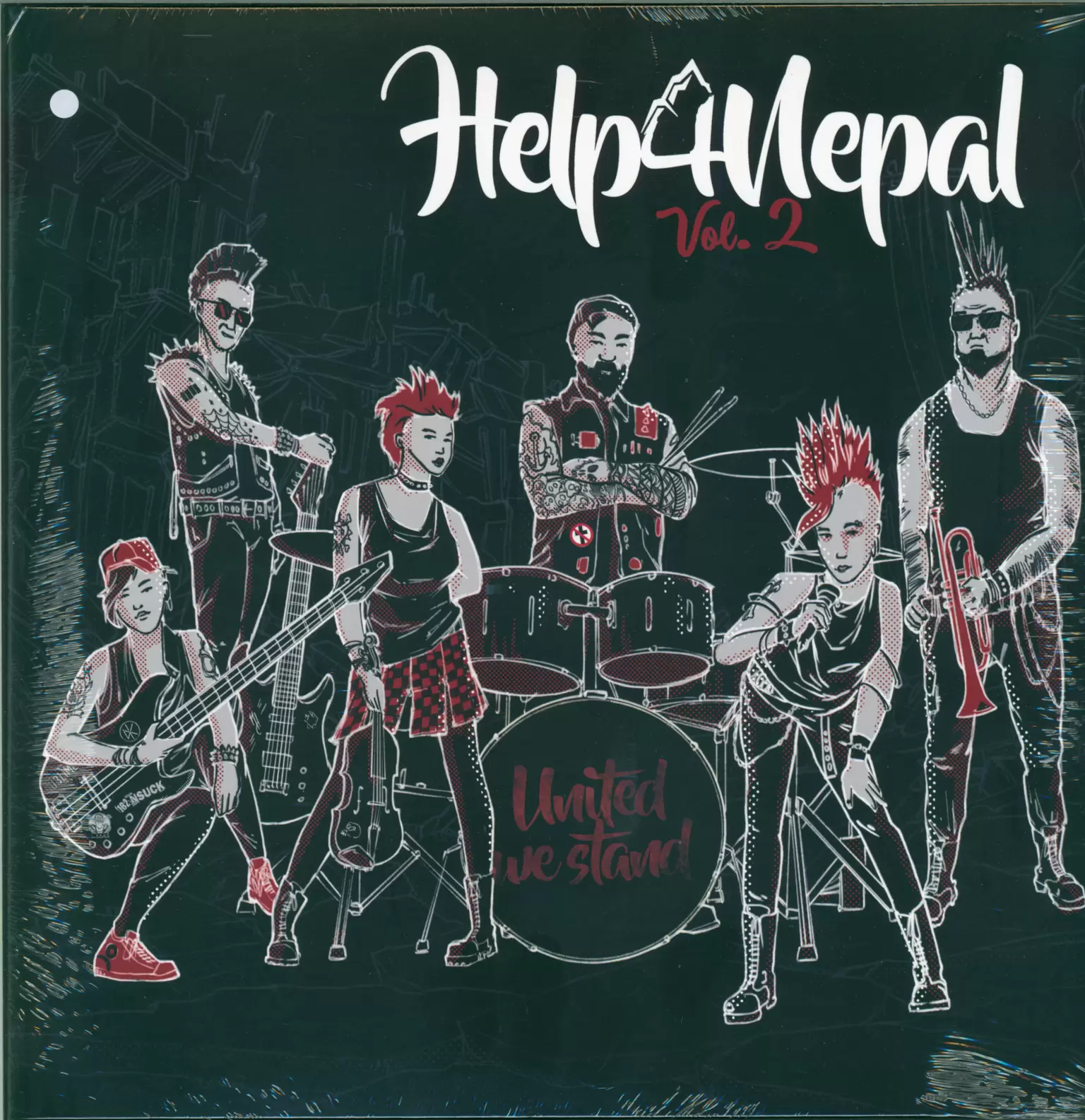 Various: Help4Nepal Vol. 2 - United we stand, 2×LP (Vinyl)
