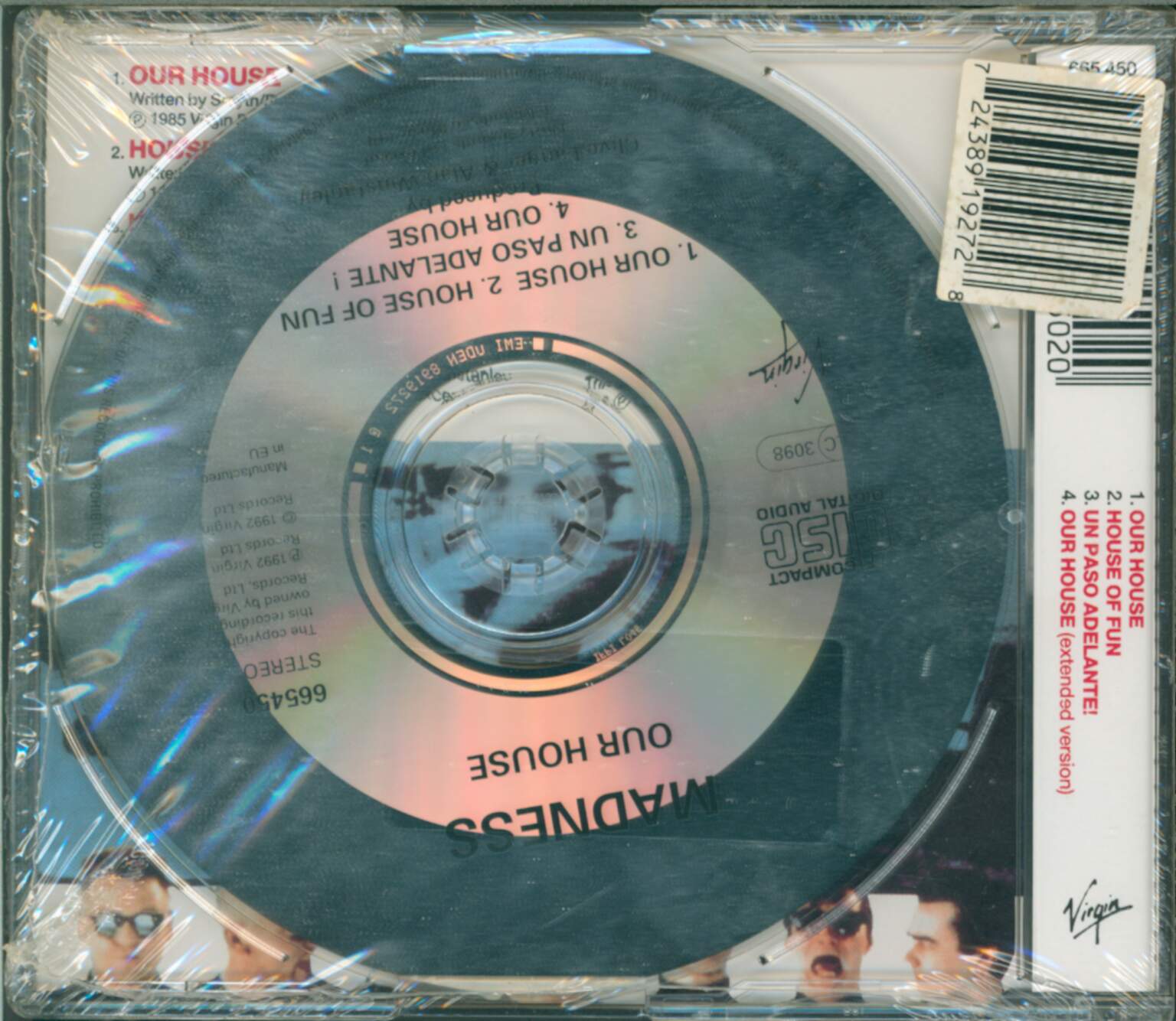 Madness: Our House, 1×Mini CD