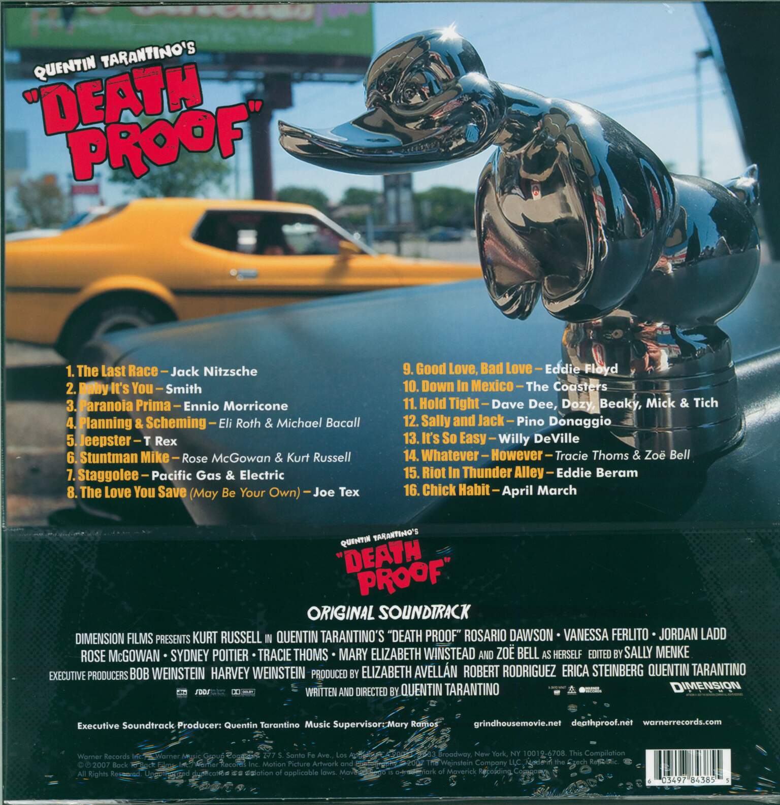 Various: Quentin Tarantino's "Death Proof" (Original Soundtrack), 1×LP (Vinyl)