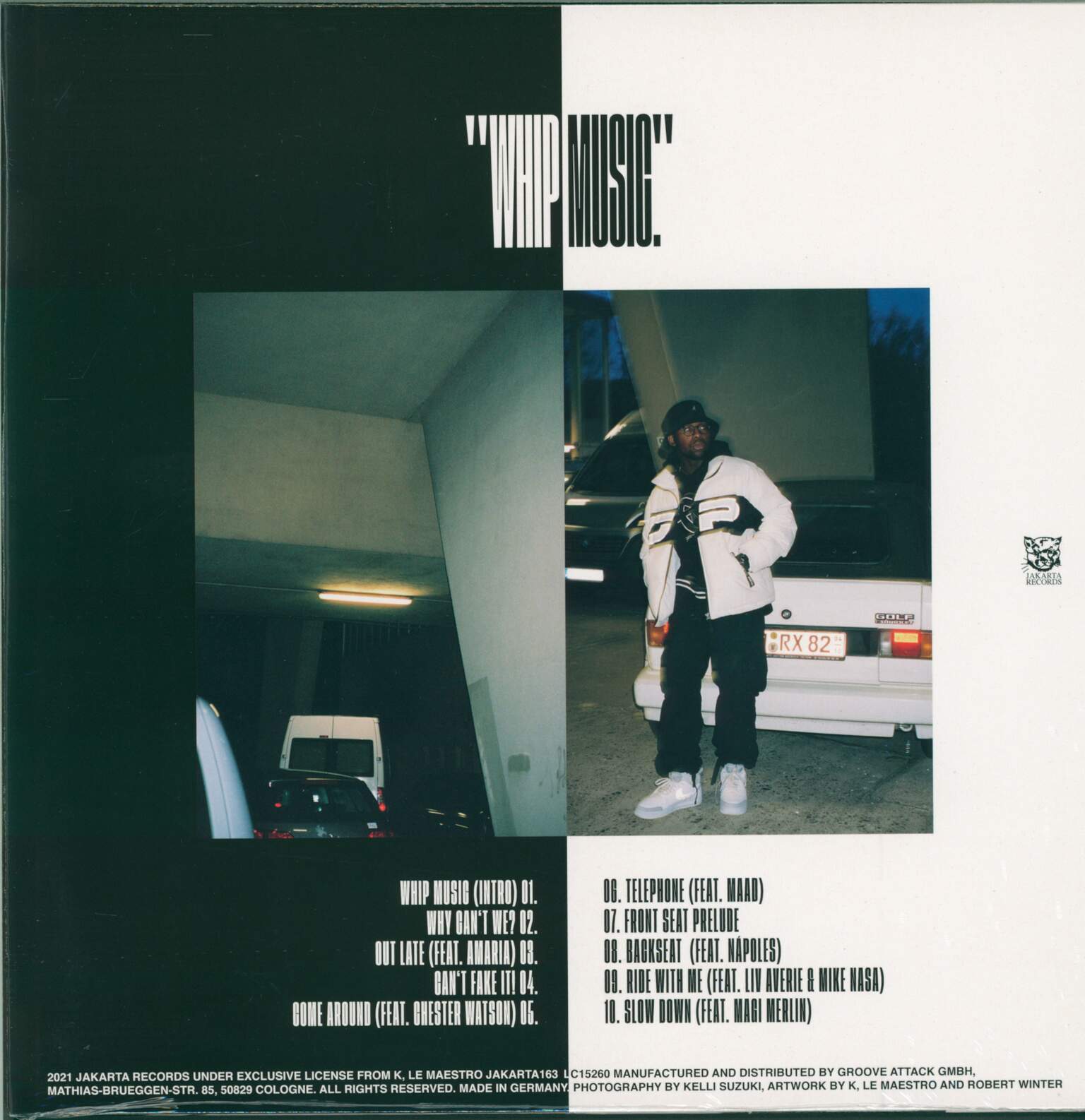 K, Le Maestro: WHIP MUSIC, 1×LP (Vinyl)