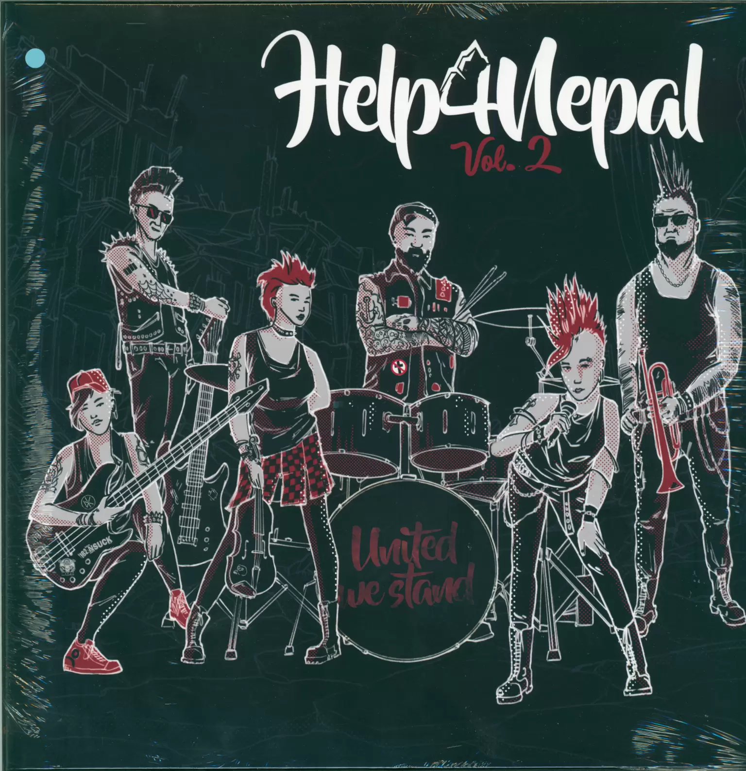 Various: Help4Nepal Vol. 2 - United we stand, 2×LP (Vinyl)