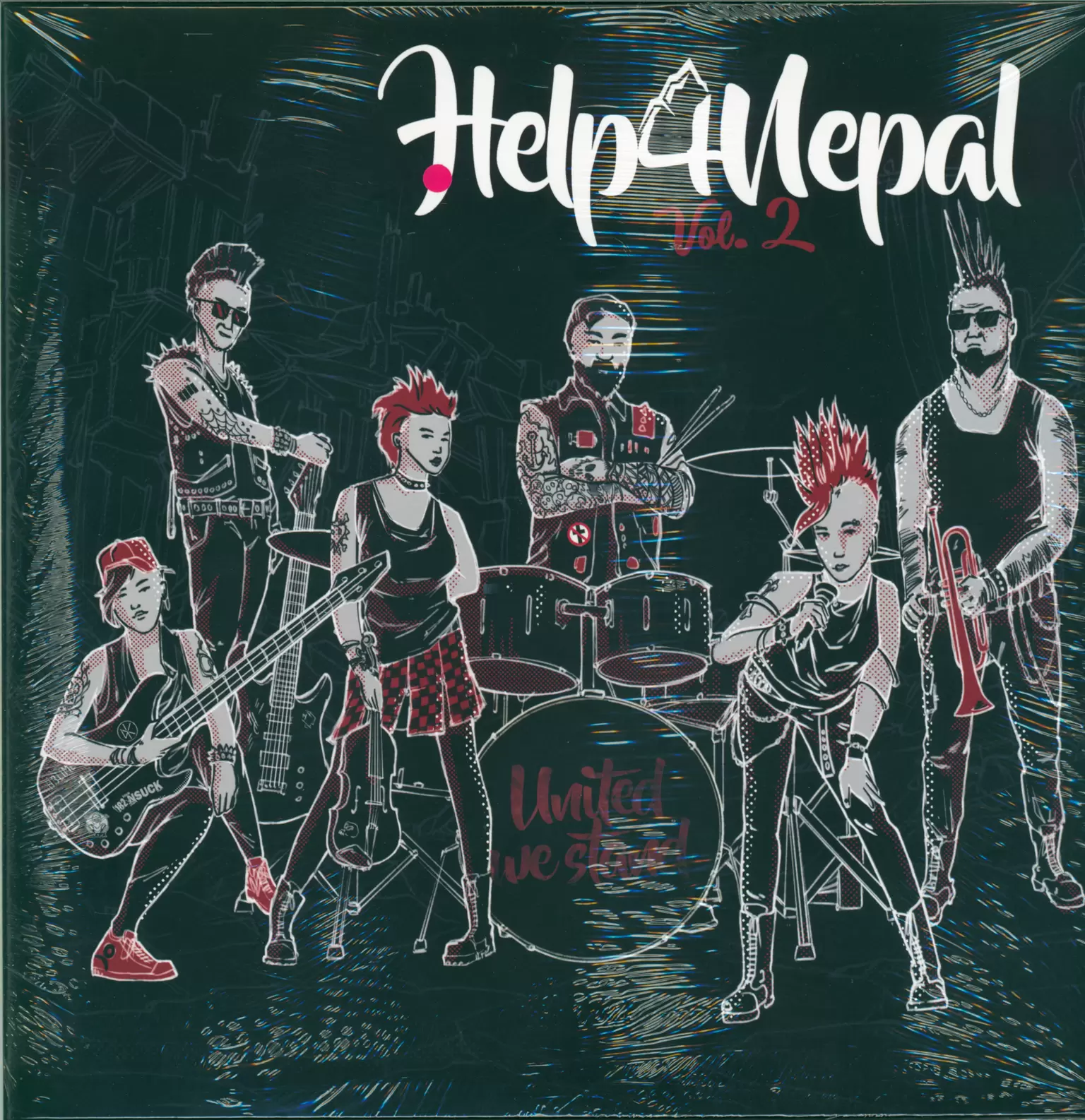 Various: Help4Nepal Vol. 2 - United we stand, 2×LP (Vinyl)