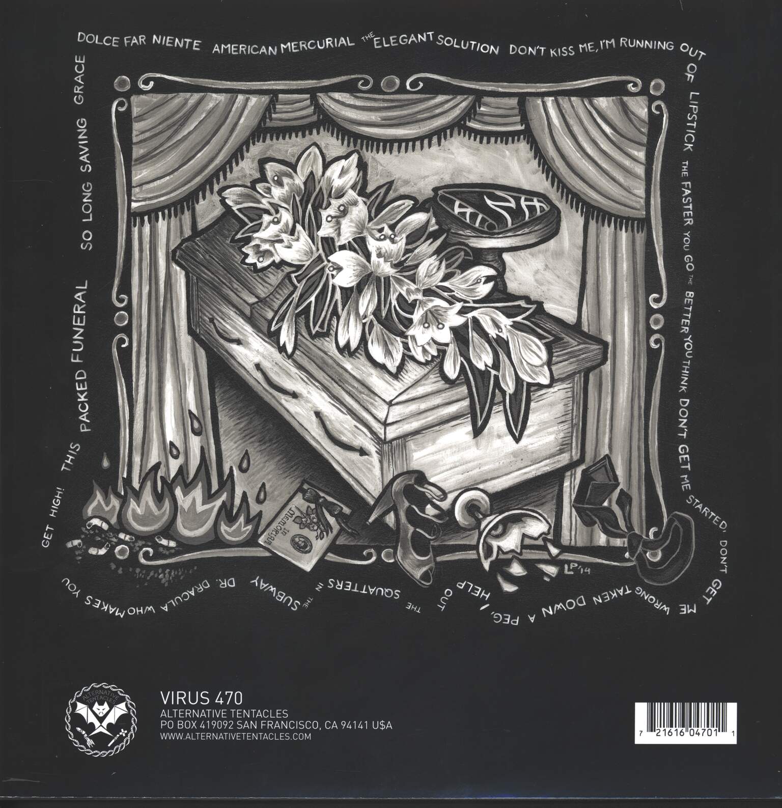 The World / Inferno Friendship Society: This Packed Funeral, 1×LP (Vinyl)