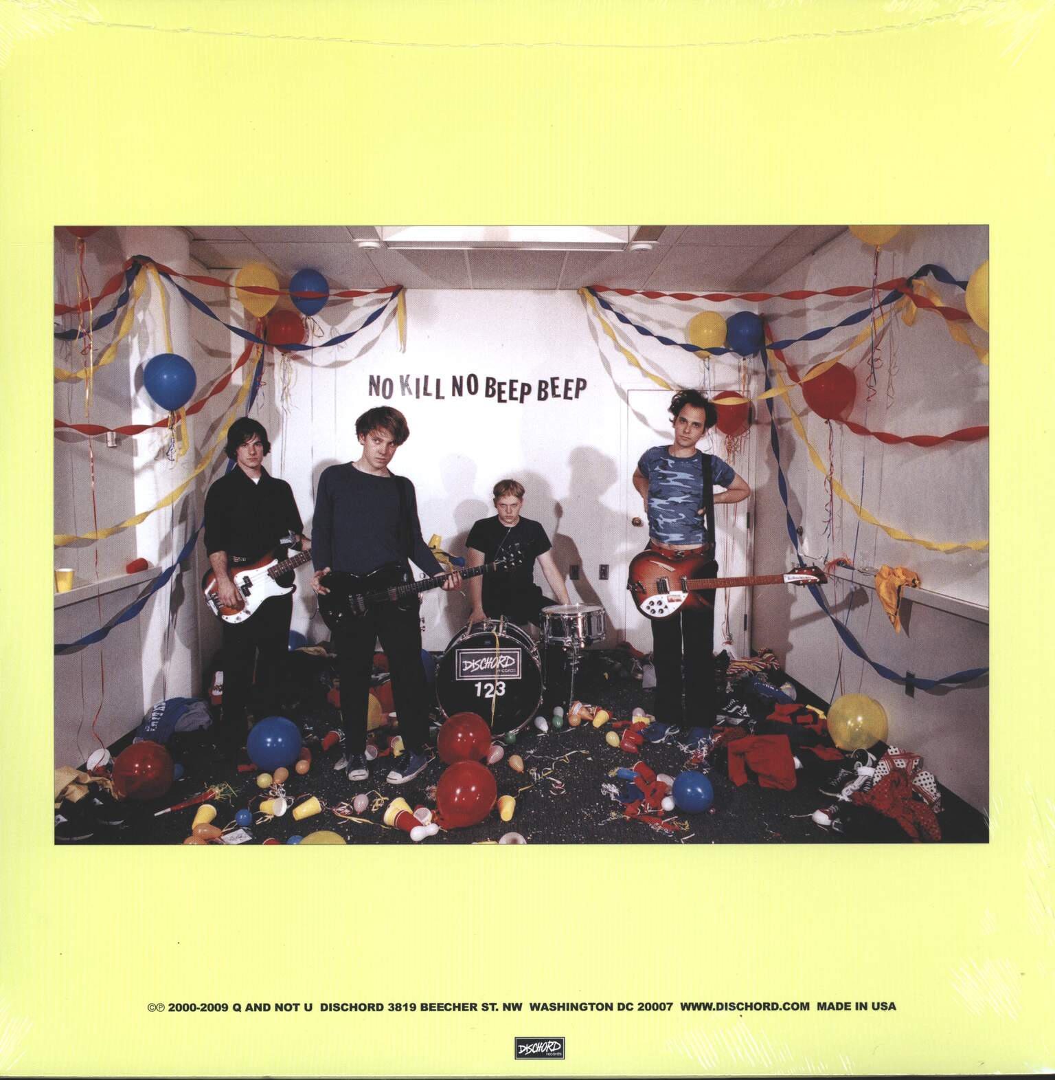 Q and Not U: No Kill No Beep Beep, 1×LP (Vinyl)