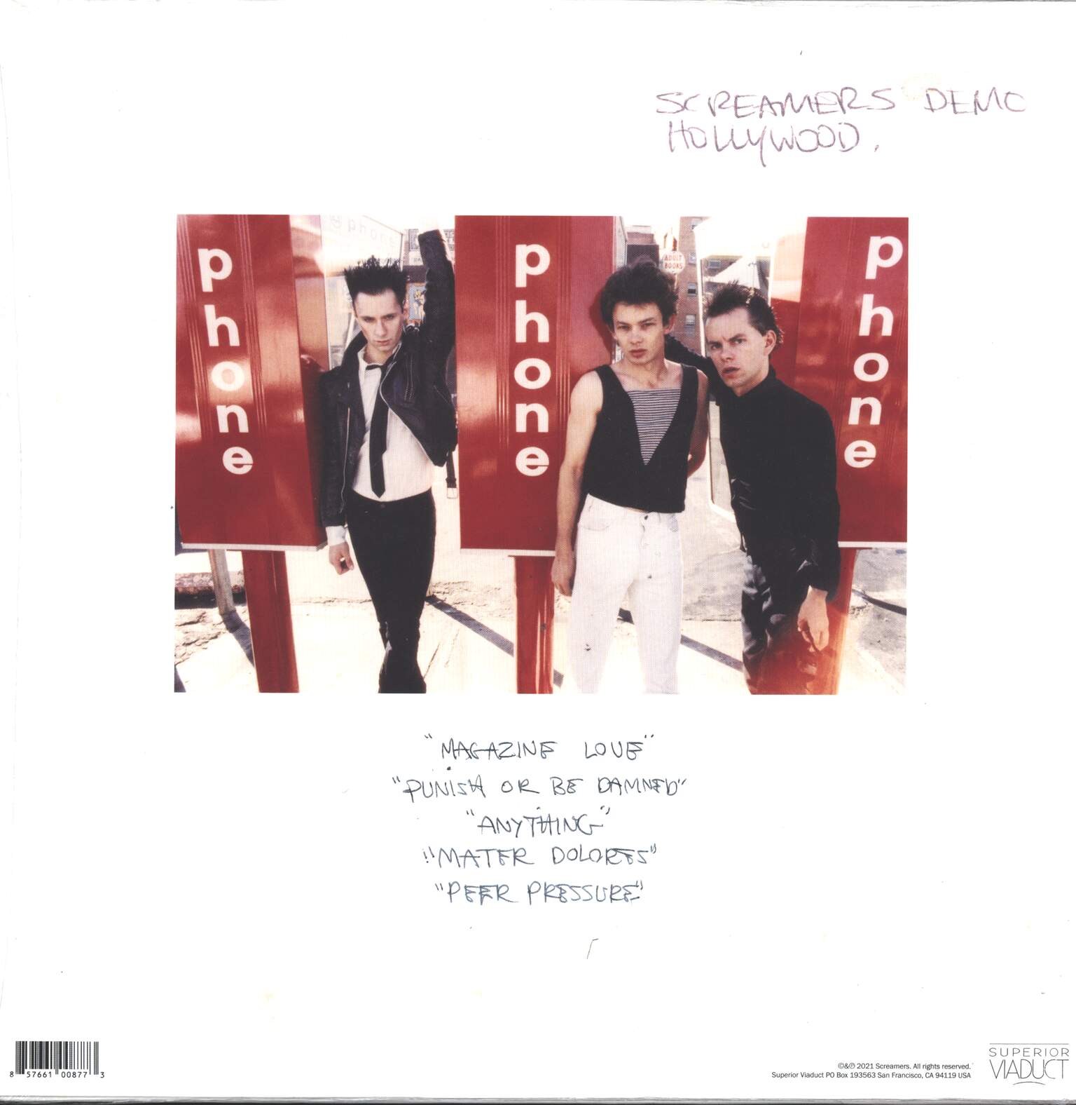 Screamers: Demo Hollywood 1977, 1×12" Maxi Single (Vinyl)