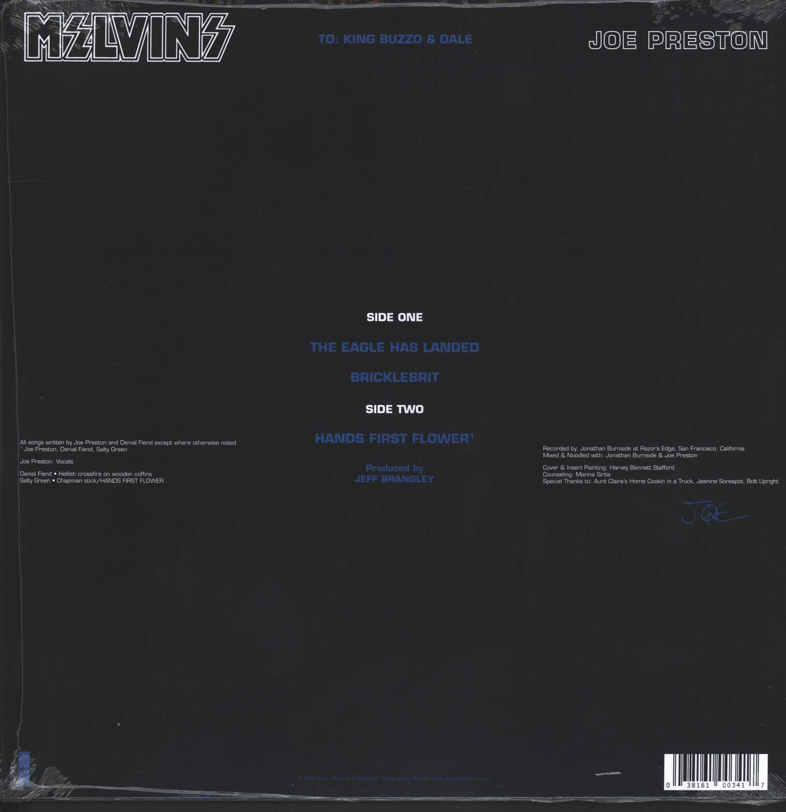 Melvins: Joe Preston, 1×LP (Vinyl)