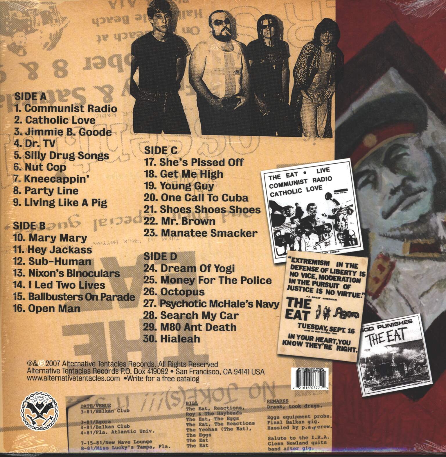 The Eat: It's Not The Eat, It's The Humidity, 2×LP (Vinyl)