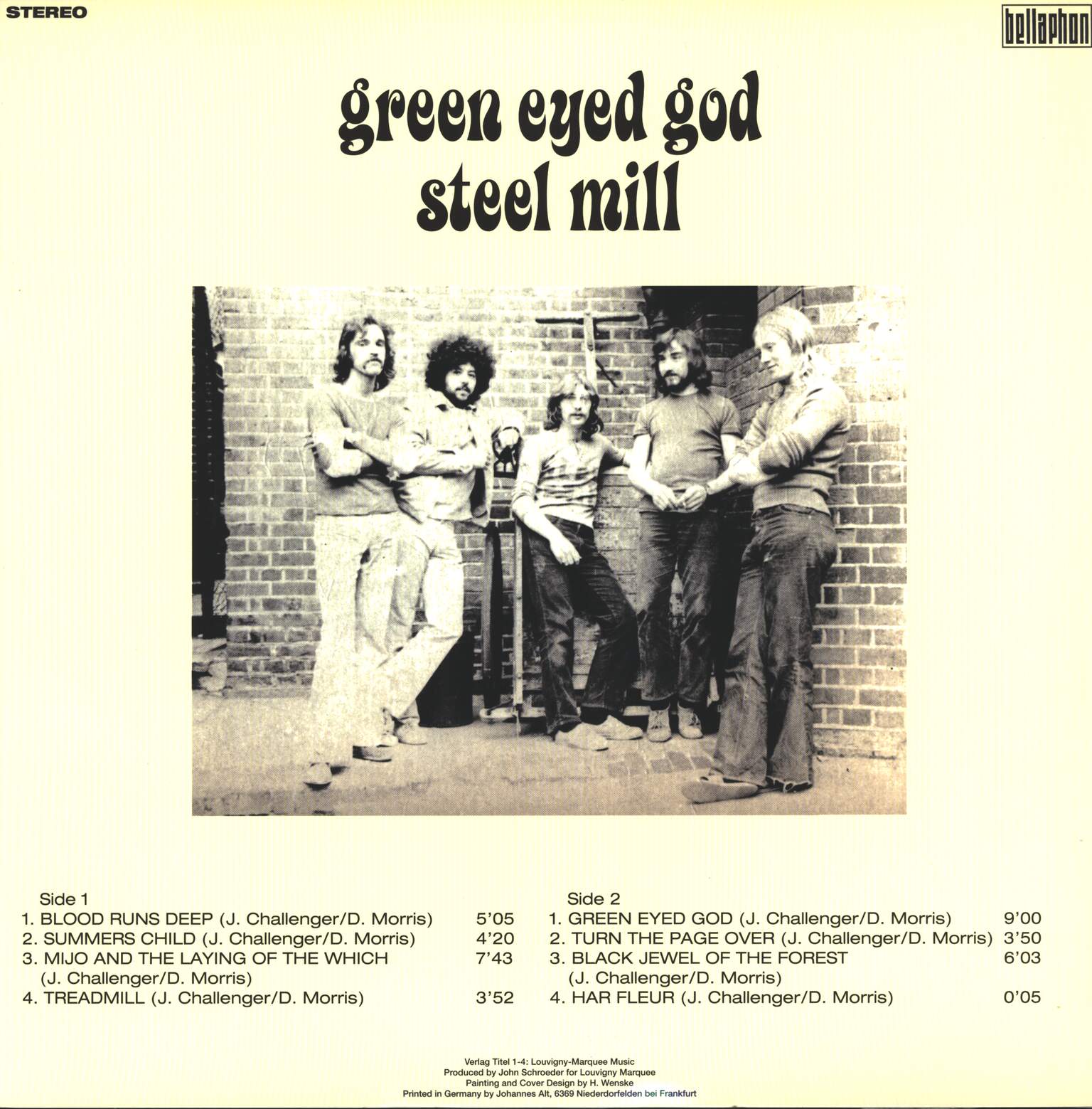 Steel Mill: Green Eyed God, 1×LP (Vinyl)