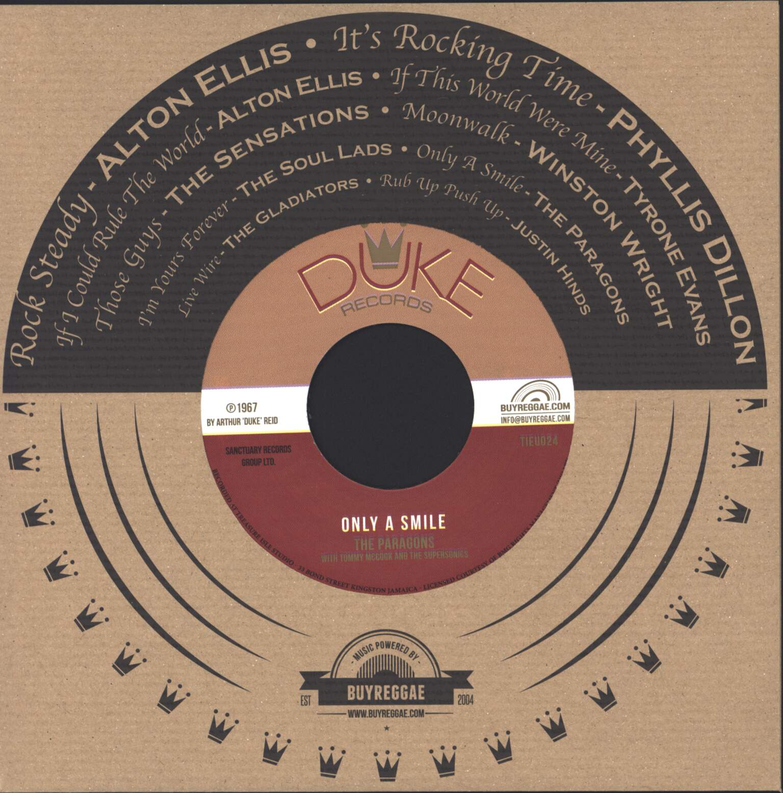 The Soul Lads: I'm Yours Forever / Only A Smile, 1×7" Single (Vinyl)
