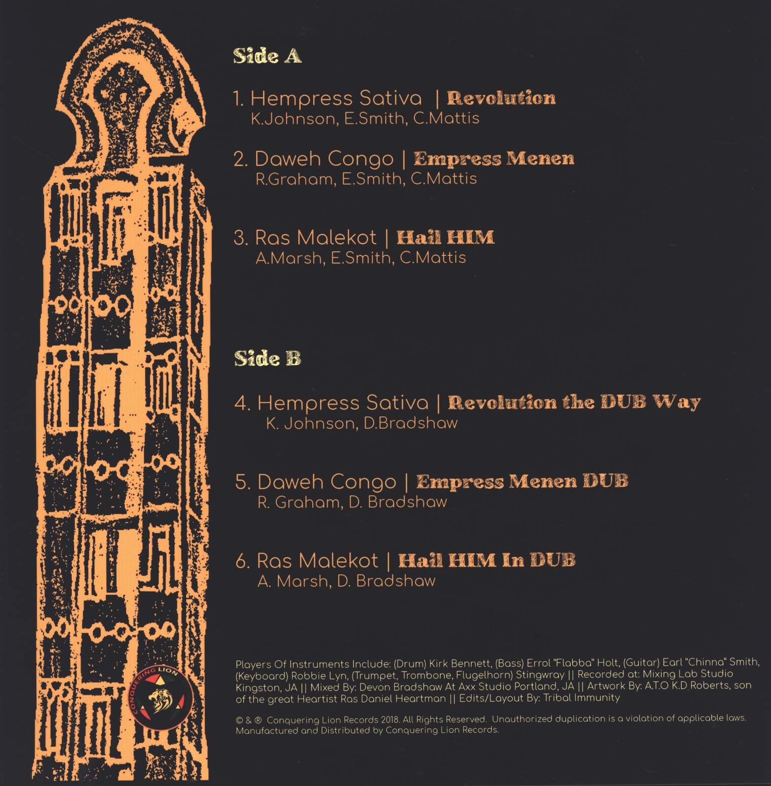 Various: Ancient Kingdom, 1×12" Maxi Single (Vinyl)