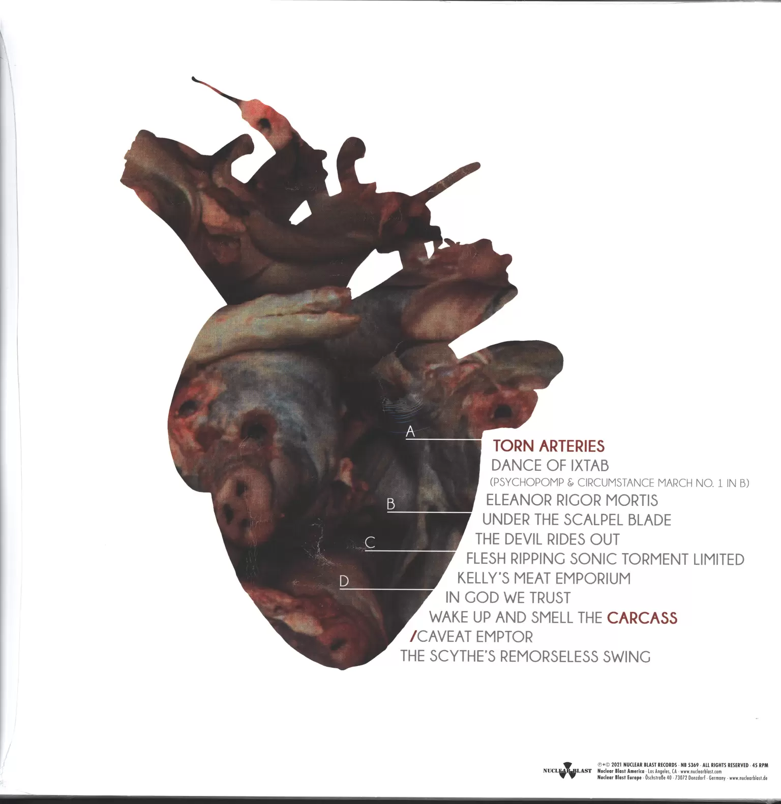 Carcass: Torn Arteries, 2×LP (Vinyl)