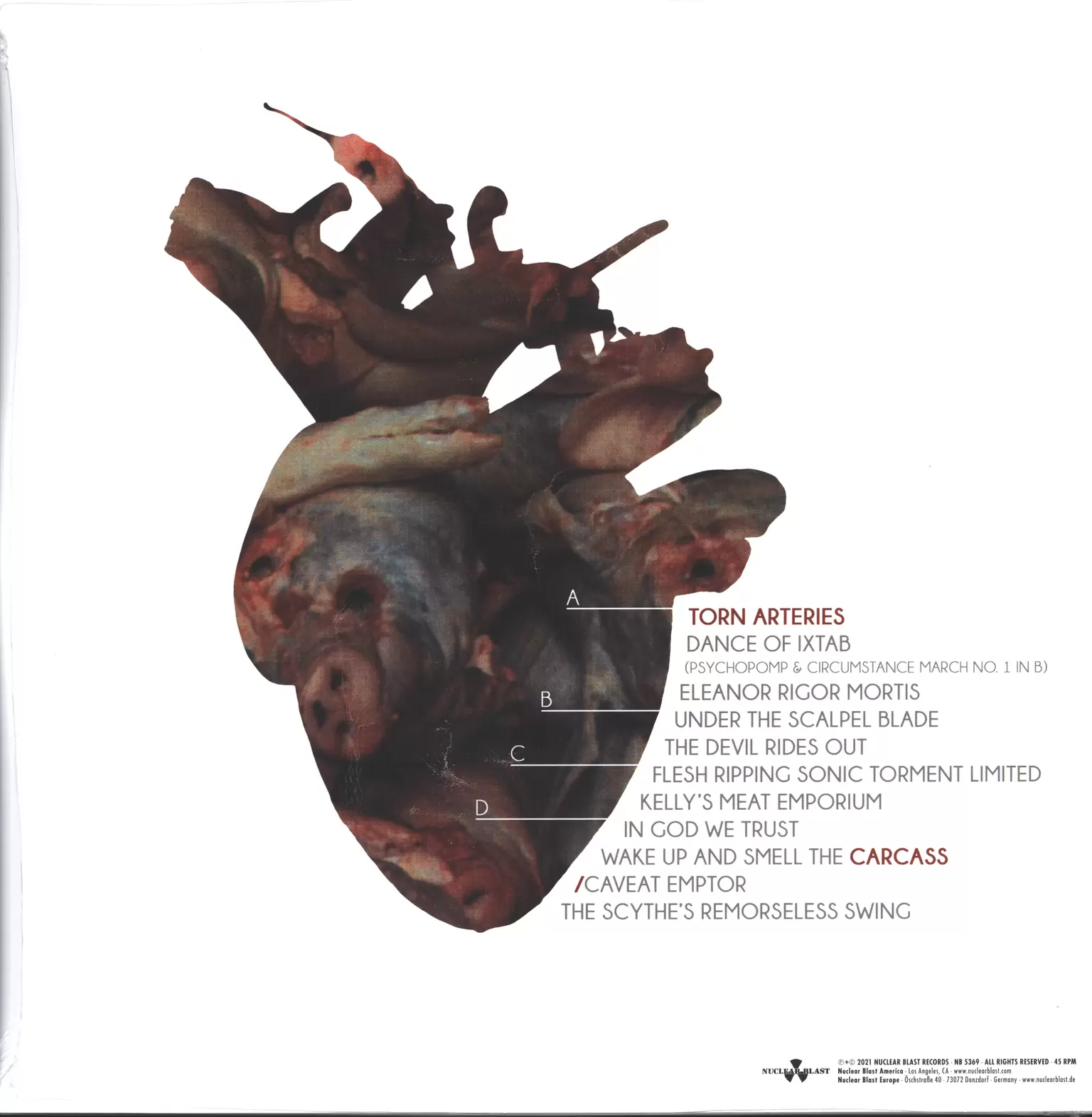 Carcass: Torn Arteries, 2×LP (Vinyl)