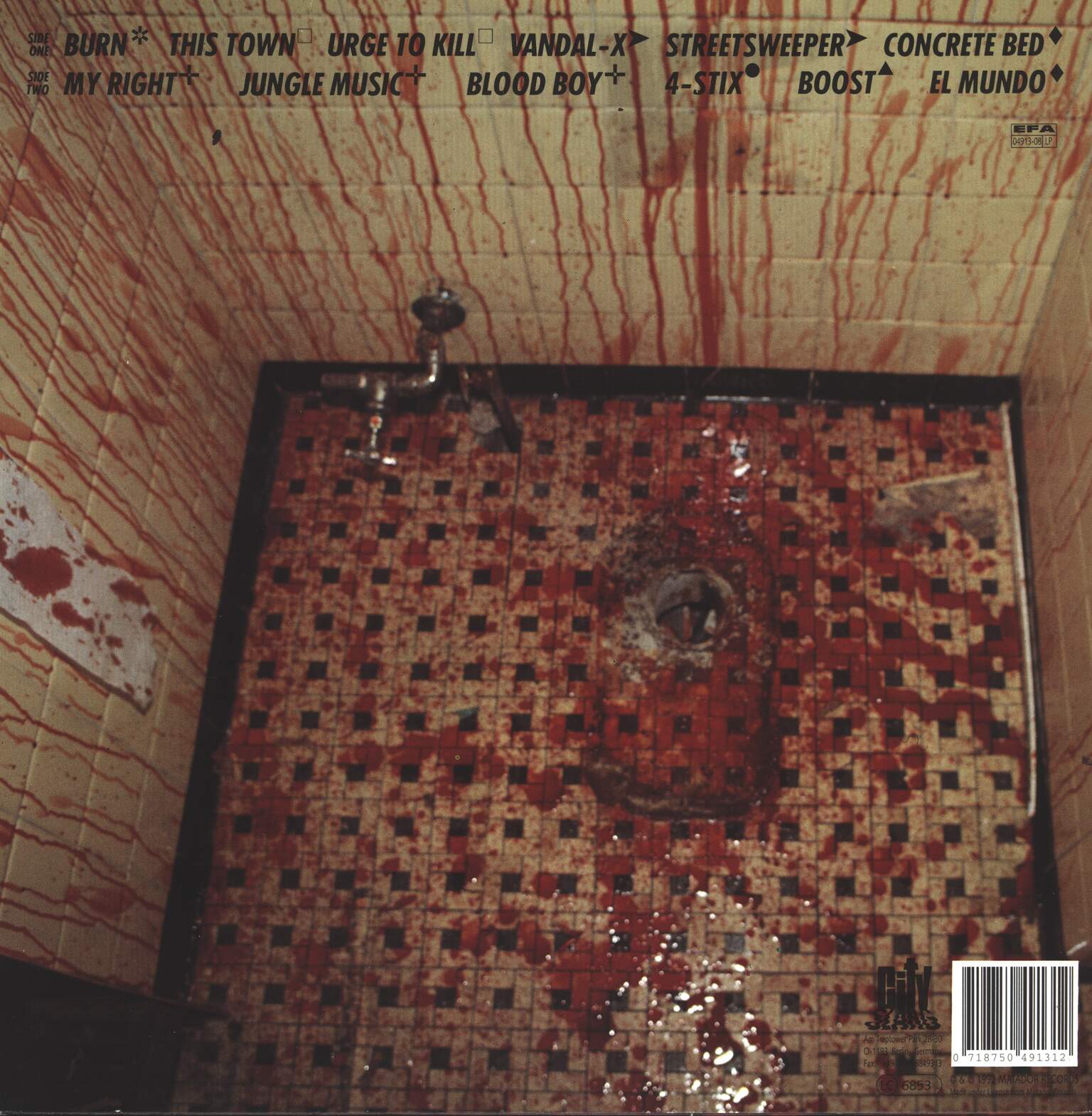 Unsane: Singles 89-92, 1×LP (Vinyl)