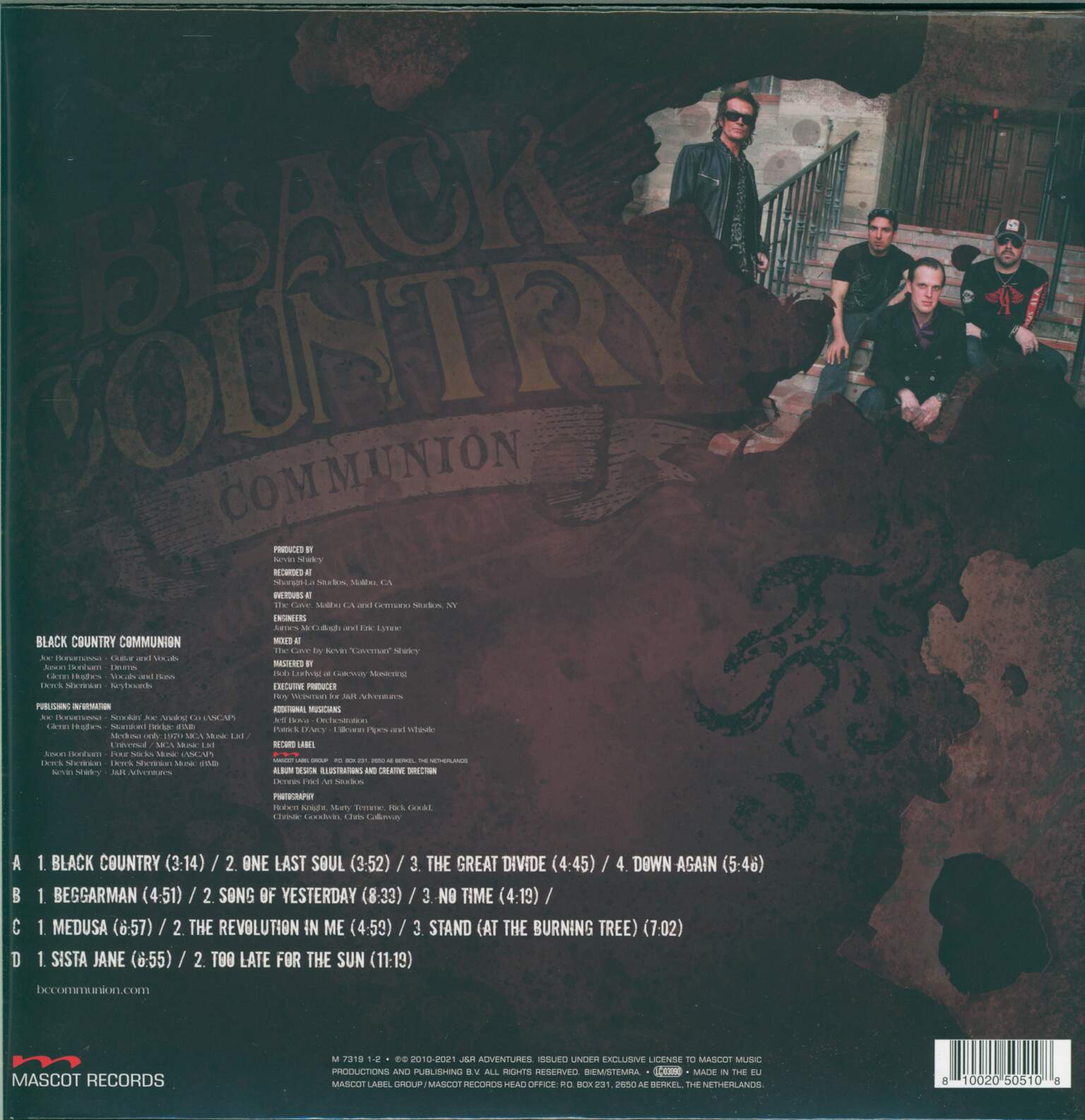 Black Country Communion: Black Country Communion, 2×LP (Vinyl)