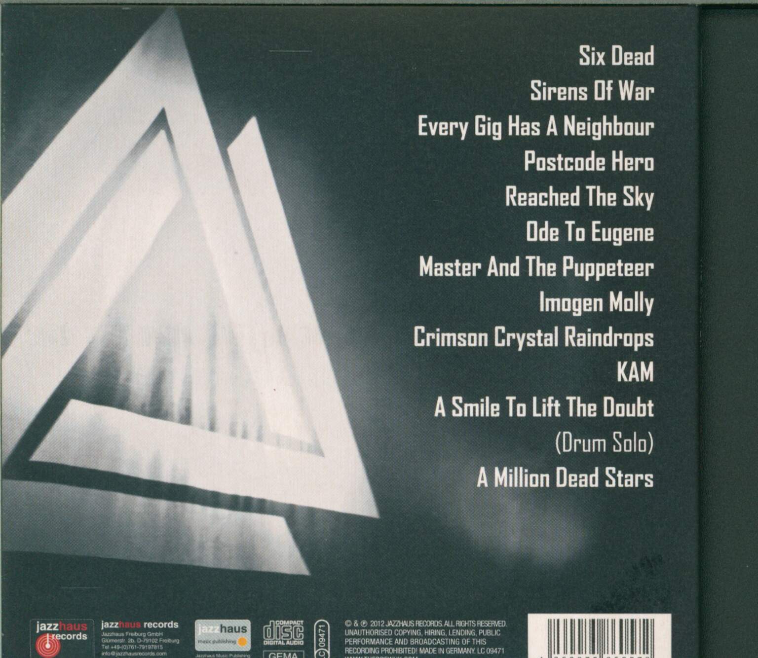 The Brew: Live in Europe, 1×CD