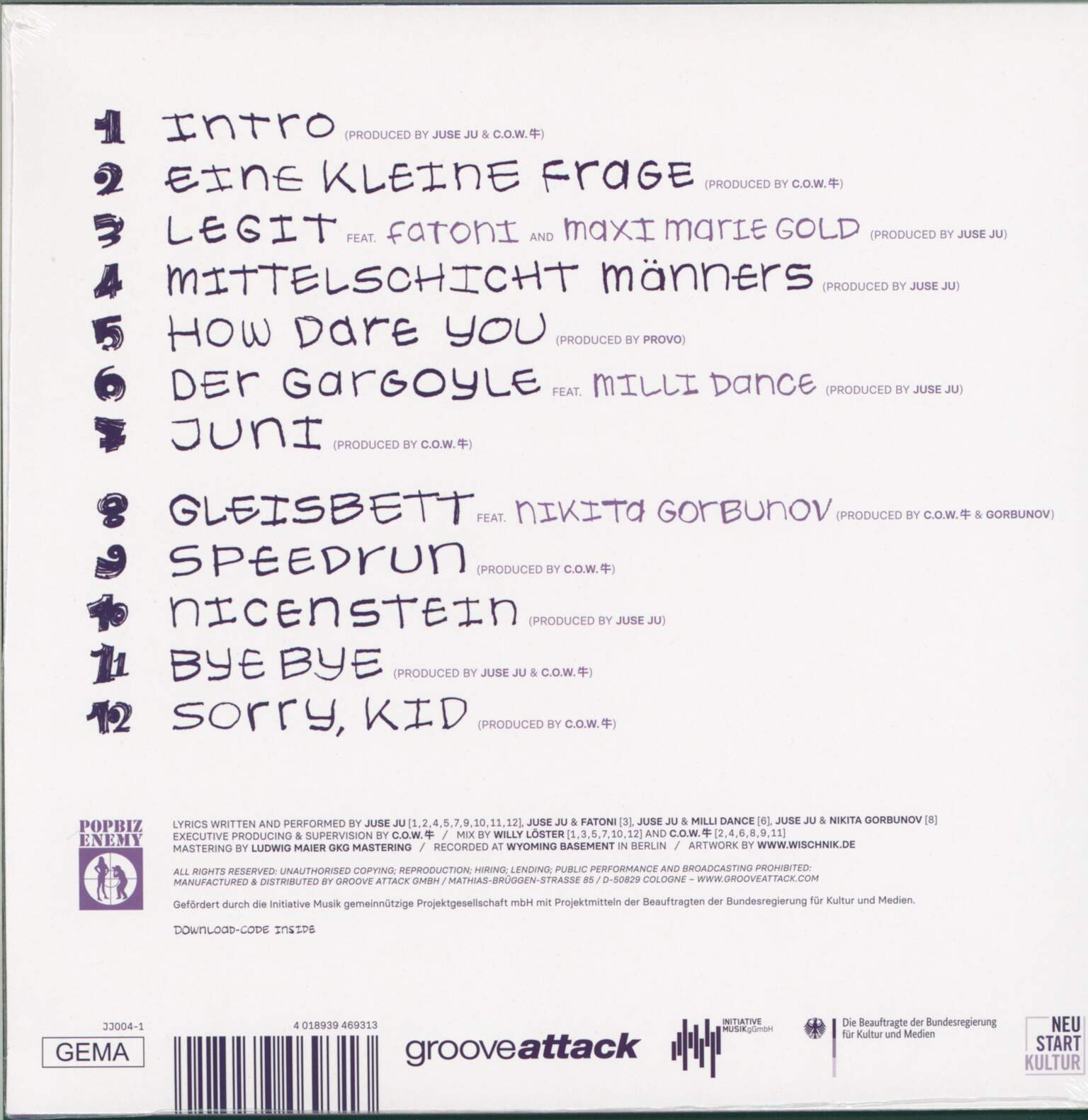 Juse Ju: JuNi, 1×LP (Vinyl)