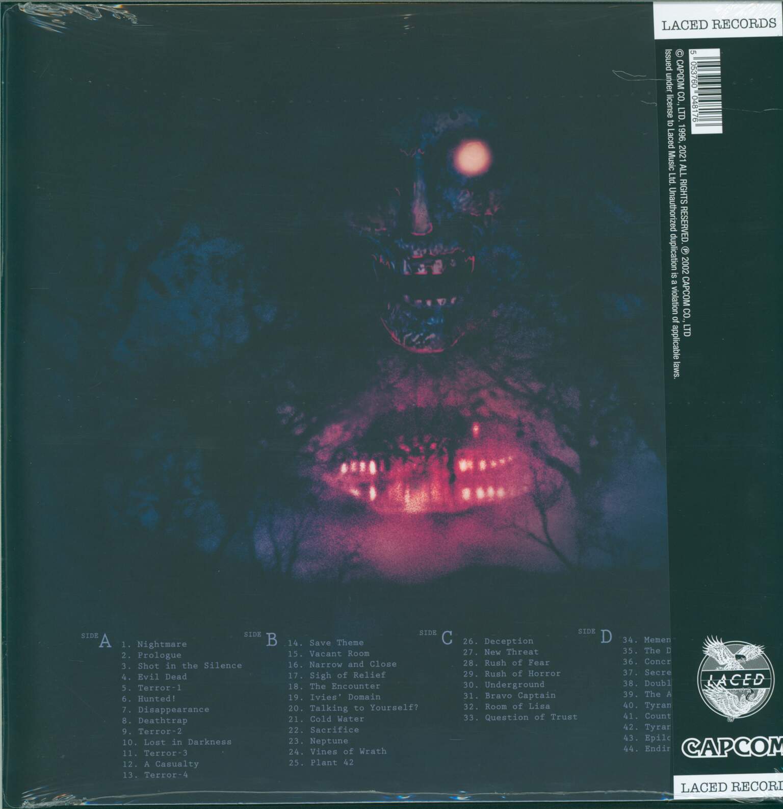 Capcom Sound Team: Resident Evil - Original Soundtrack, 2×LP (Vinyl)
