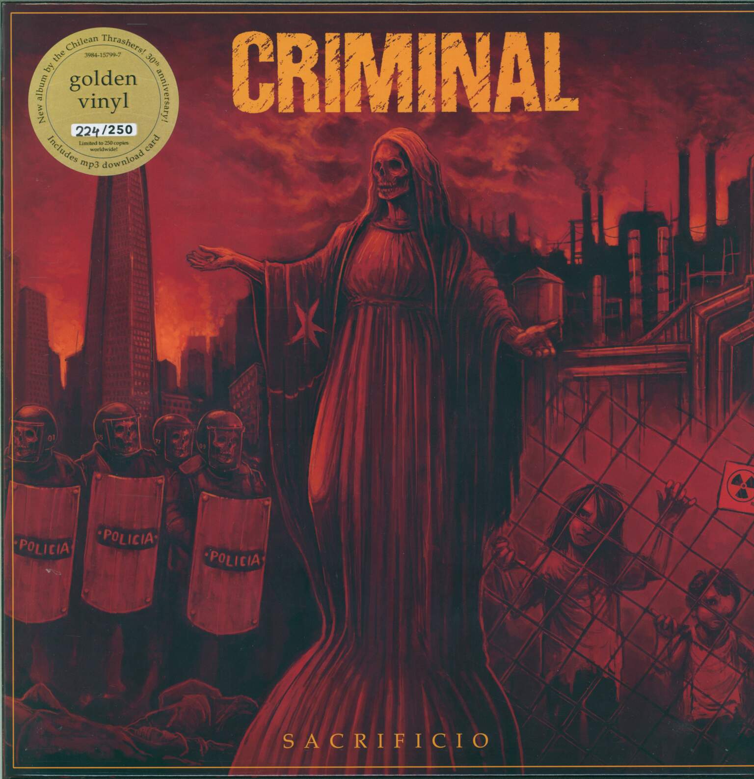 Criminal: Sacrificio, 1×LP (Vinyl)