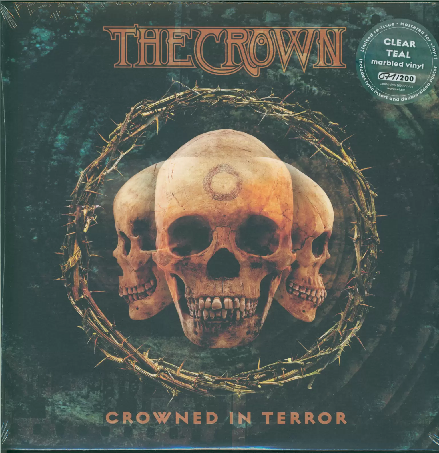 The Crown: Crowned In Terror, 1×LP (Vinyl)