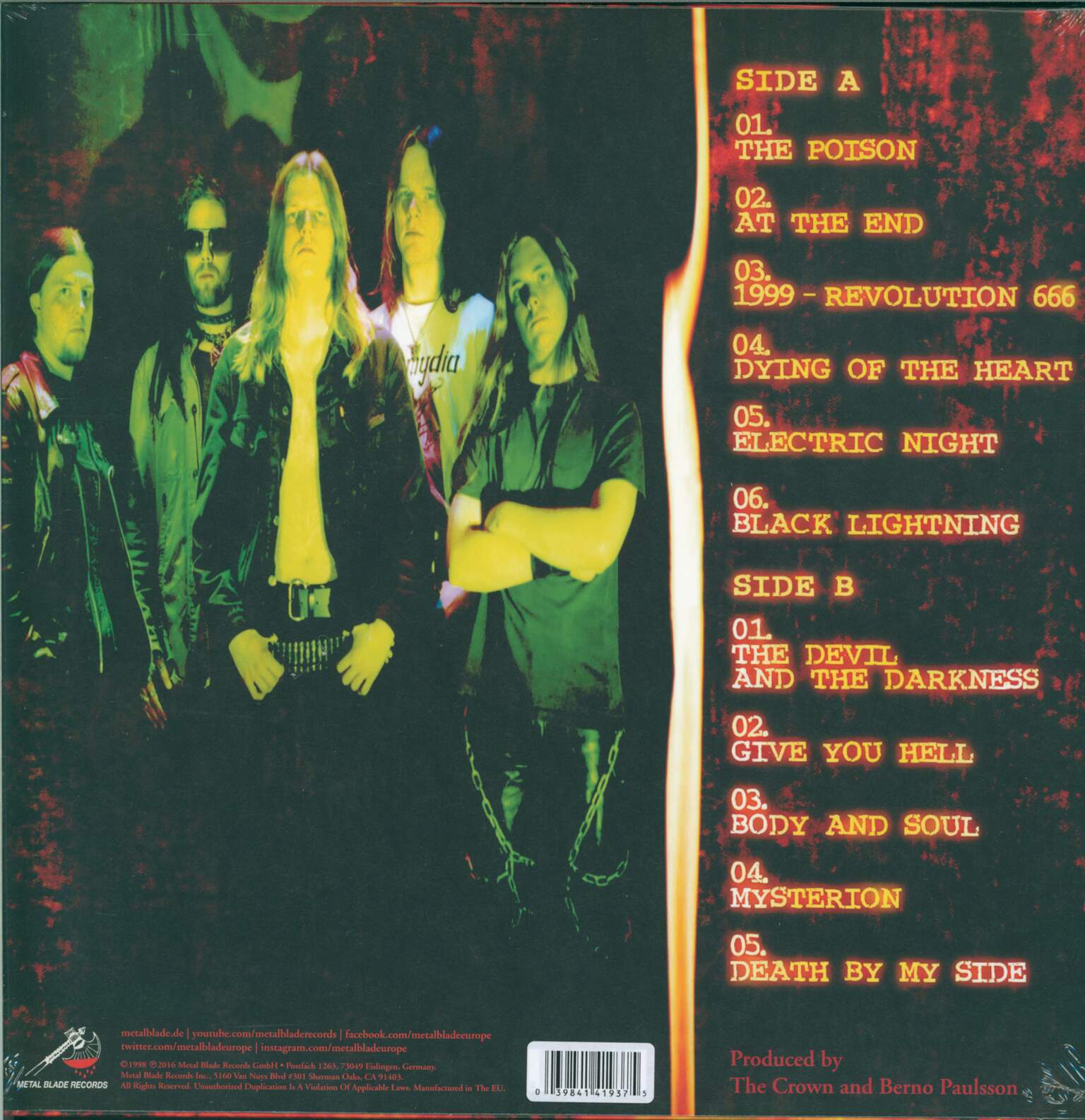 The Crown: Hell Is Here, 1×LP (Vinyl)