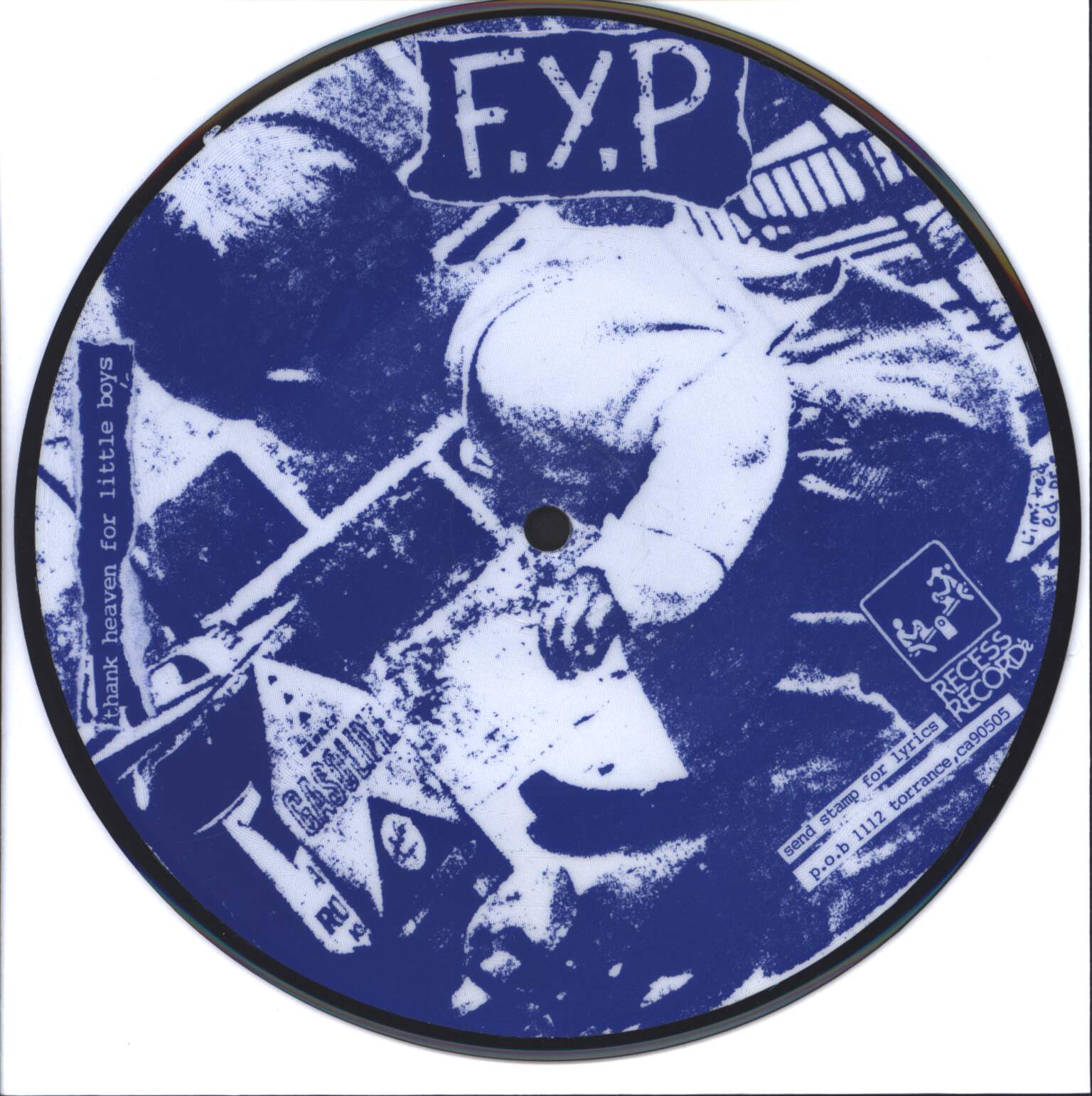 Propagandhi: Letter Of Resignation / Thank Heaven For Little Boys, 1×7" Single (Vinyl)
