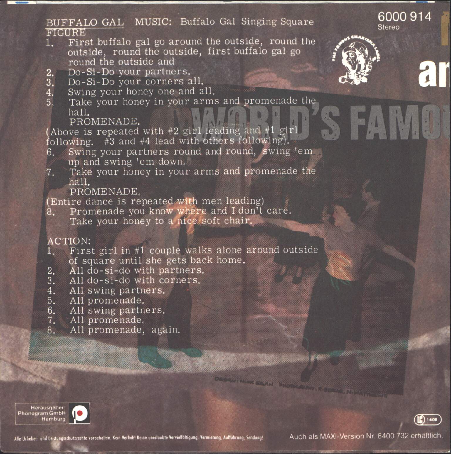 Malcolm McLaren: Buffalo Gals, 1×7" Single (Vinyl)