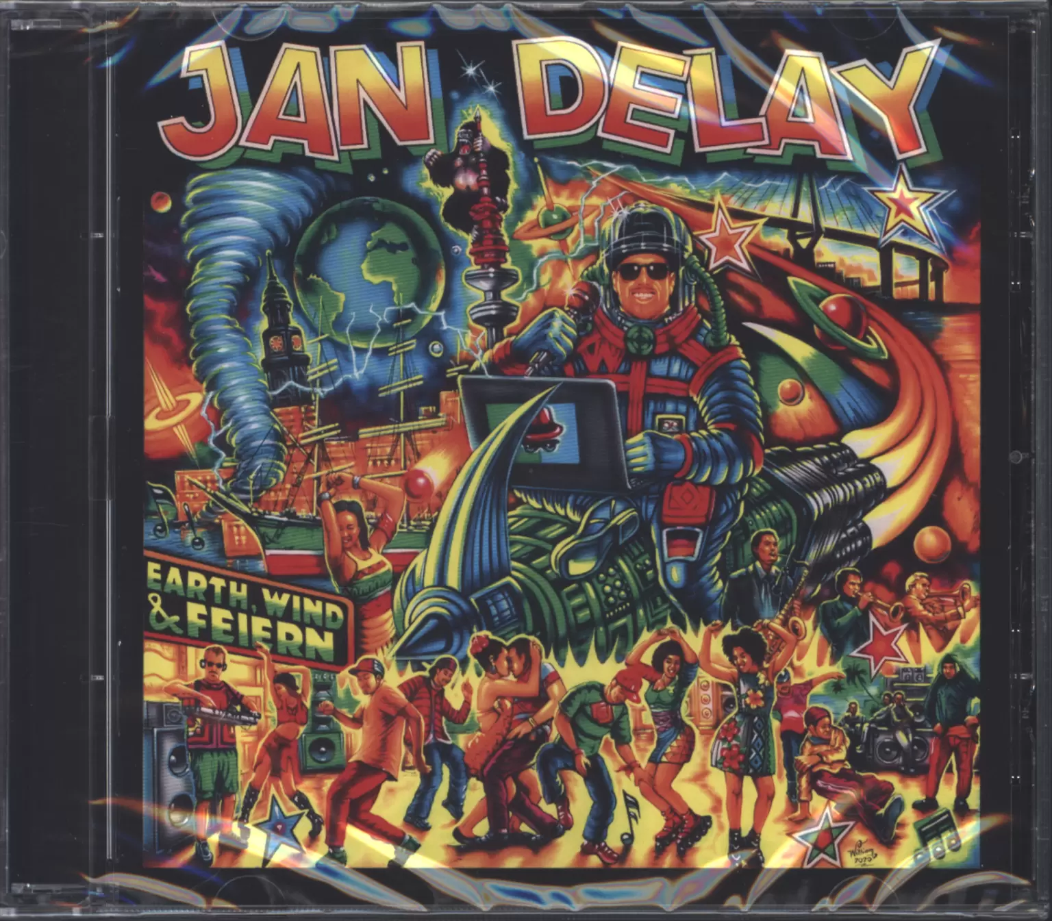 Jan Delay: Earth, Wind & Feiern, 1×CD