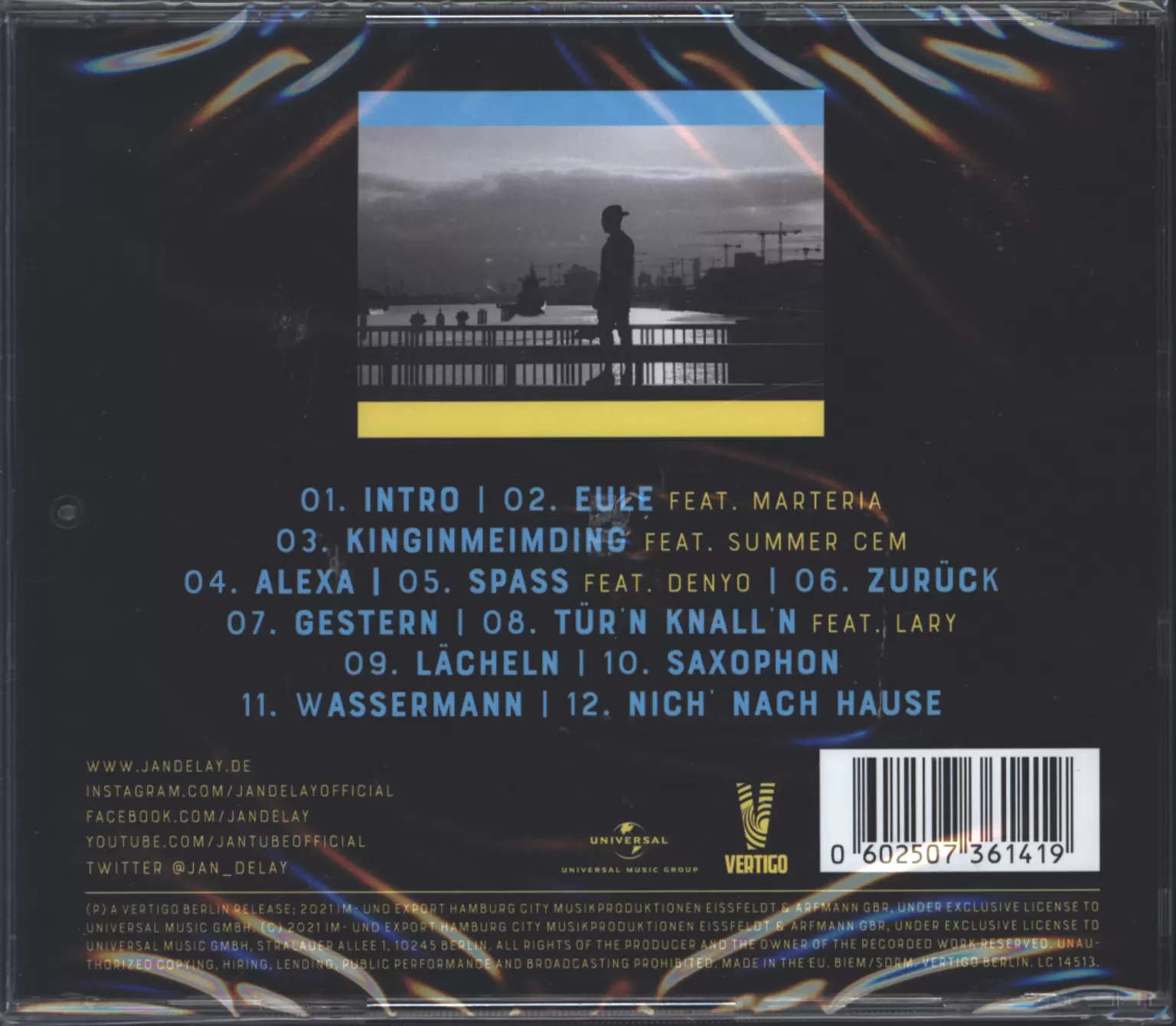 Jan Delay: Earth, Wind & Feiern, 1×CD
