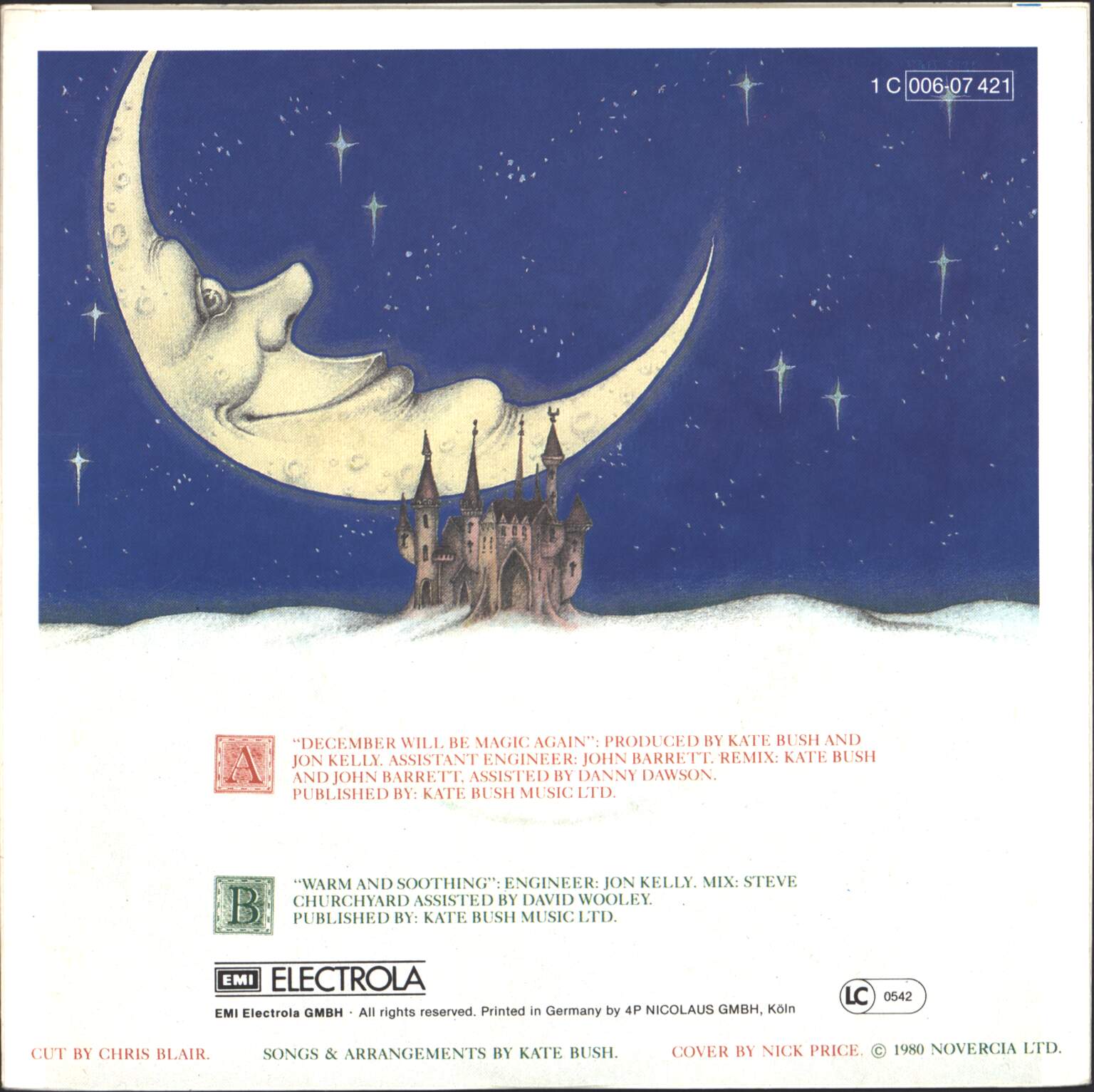 Kate Bush: December Will Be Magic Again, 1×7" Single (Vinyl)