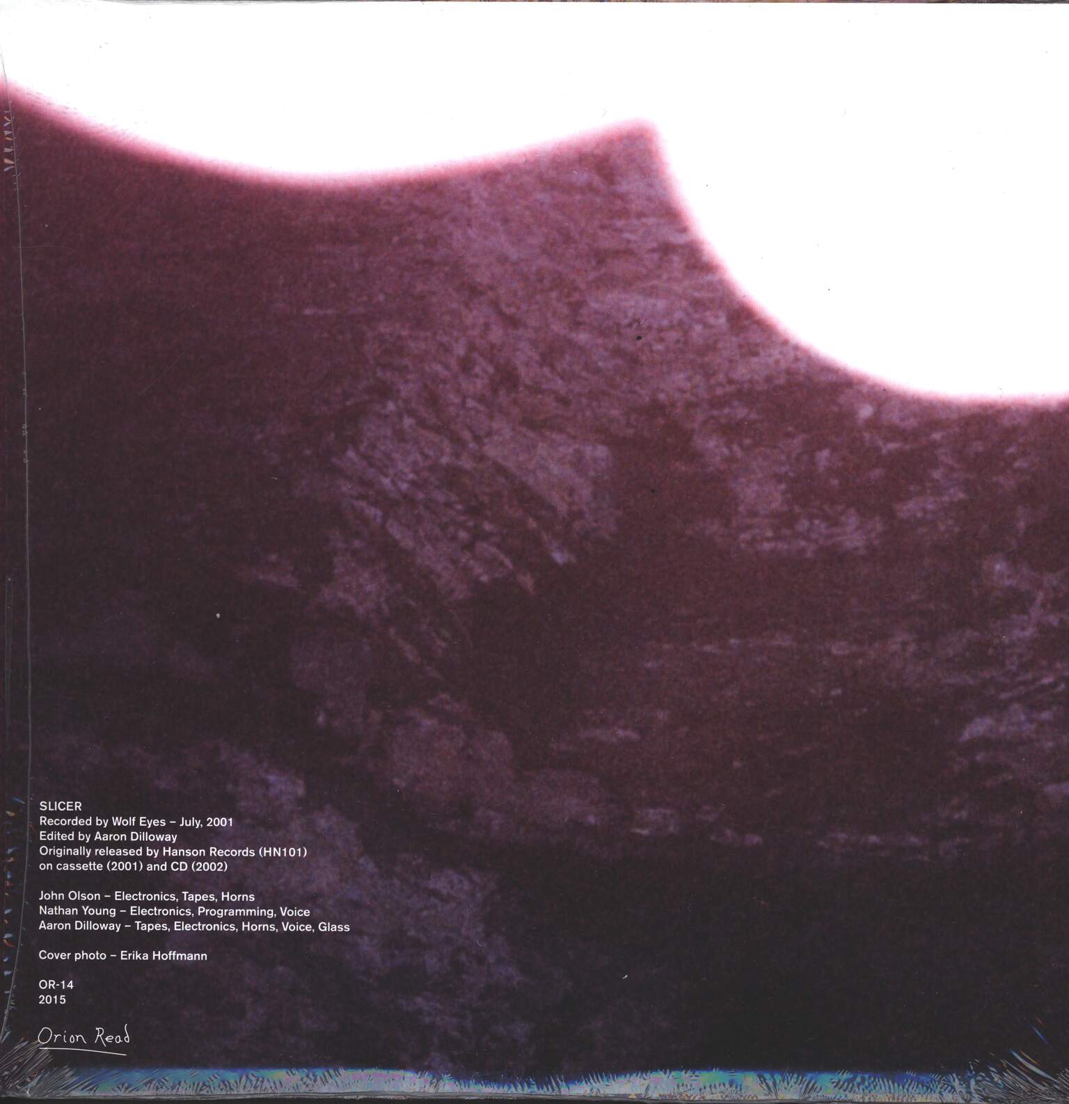 Wolf Eyes: Slicer, 1×LP (Vinyl)