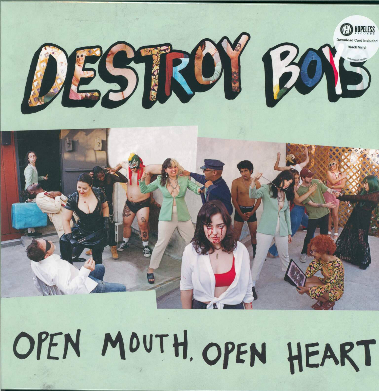 Destroy Boys: Open Mouth, Open Heart, 1×LP (Vinyl)