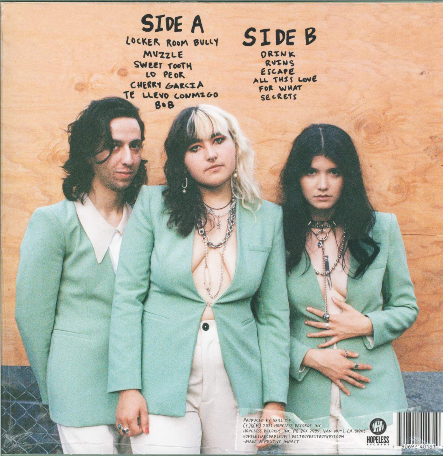 Destroy Boys: Open Mouth, Open Heart, 1×LP (Vinyl)