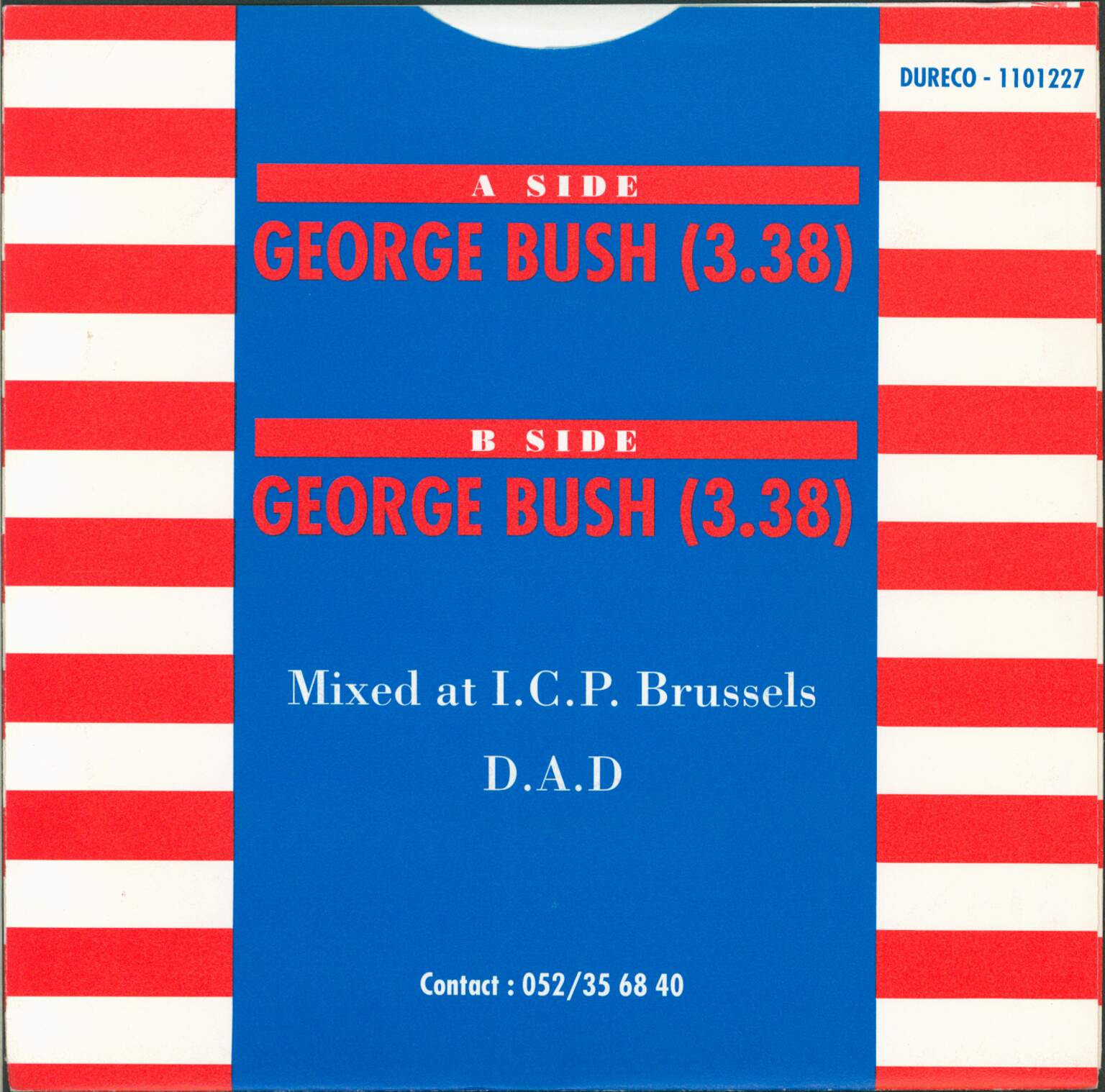 White House: Bush Beat, 1×7" Single (Vinyl)