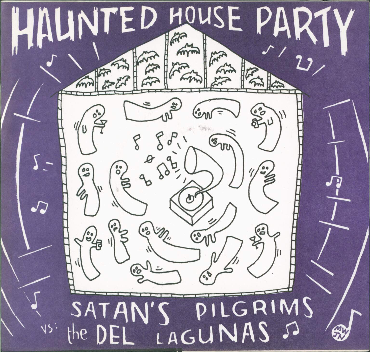 Satan's Pilgrims: Haunted House Party, 1×7" Single (Vinyl)
