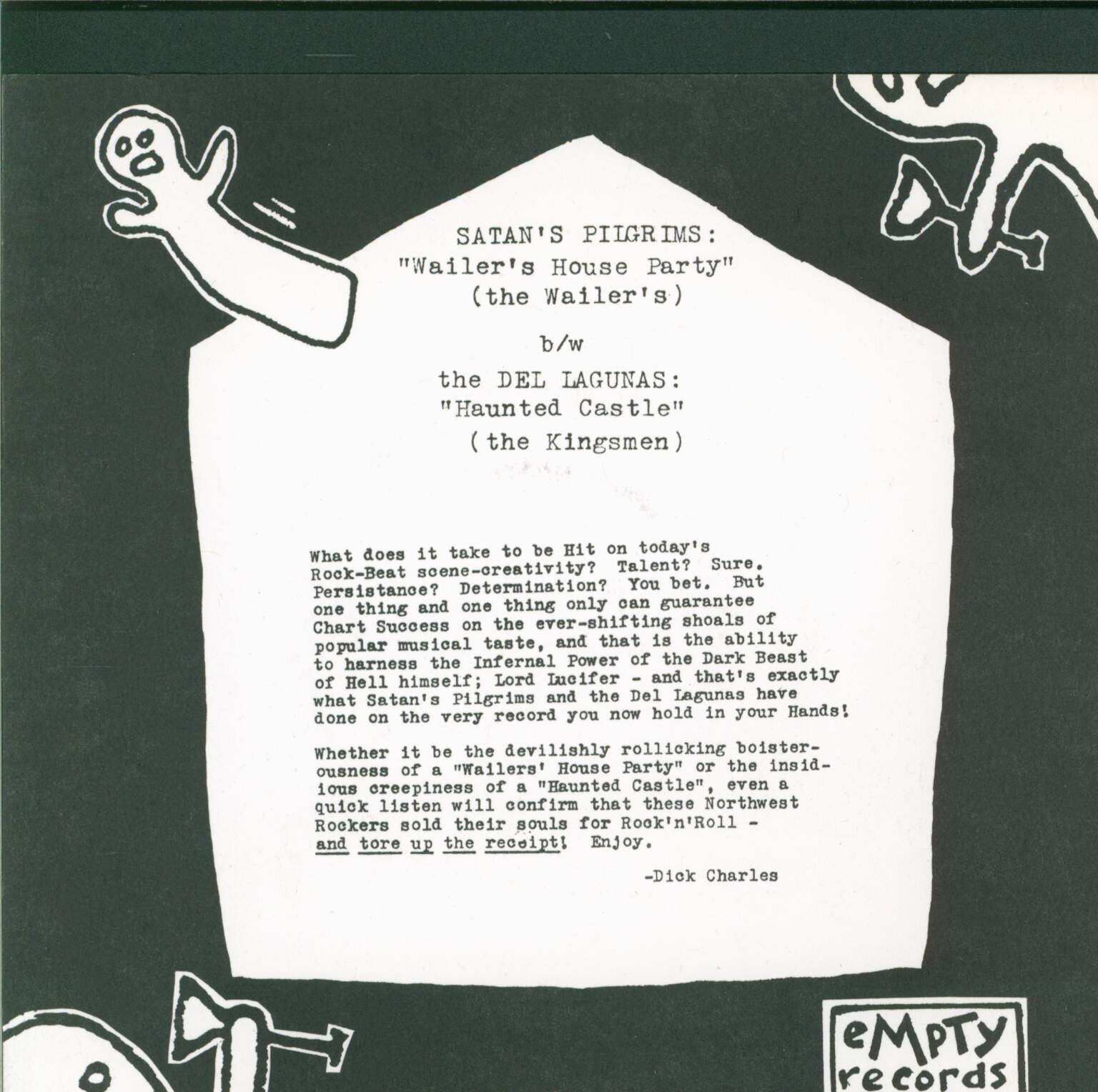 Satan's Pilgrims: Haunted House Party, 1×7" Single (Vinyl)