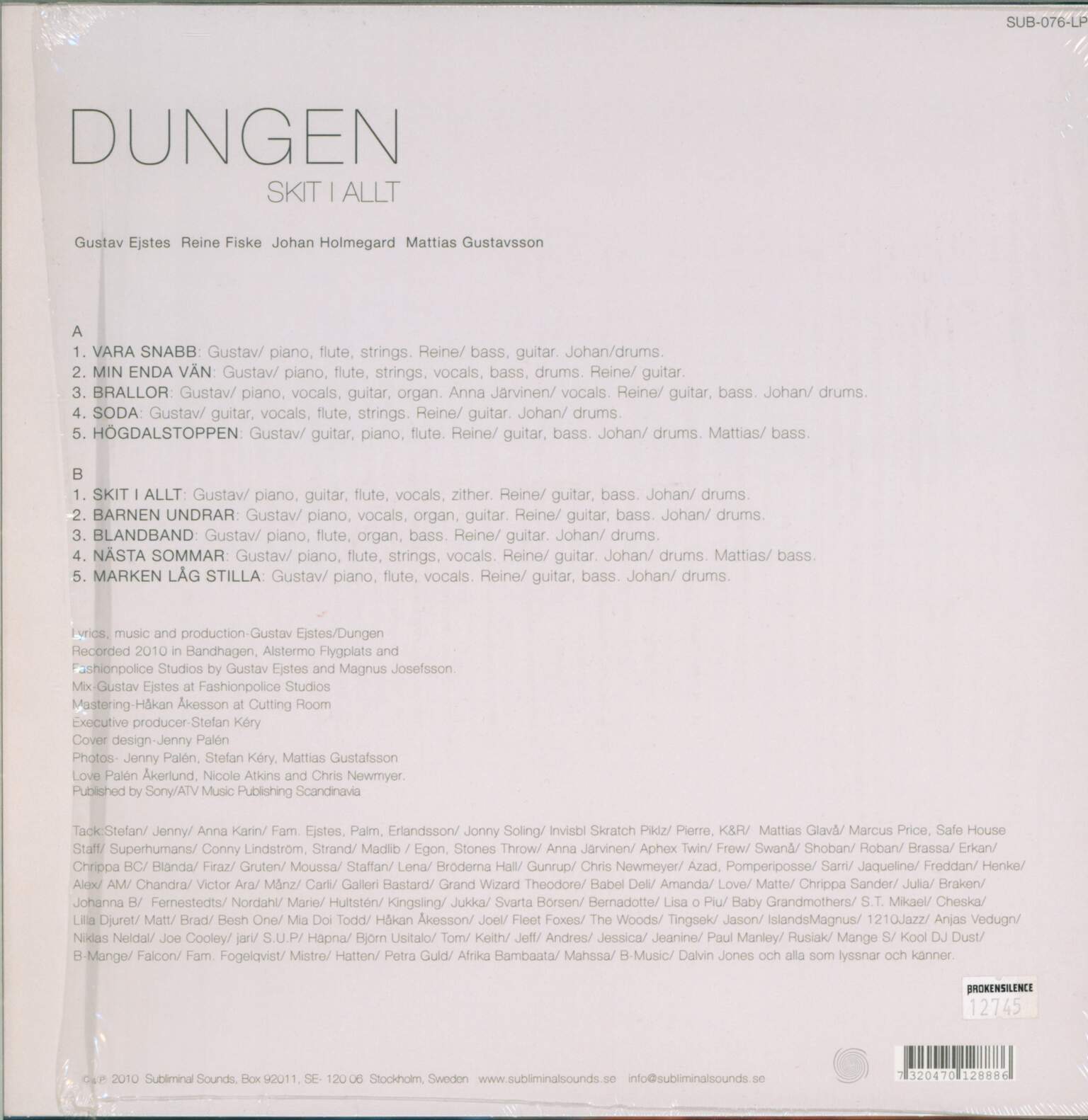Dungen: Skit I Allt, 1×LP (Vinyl)