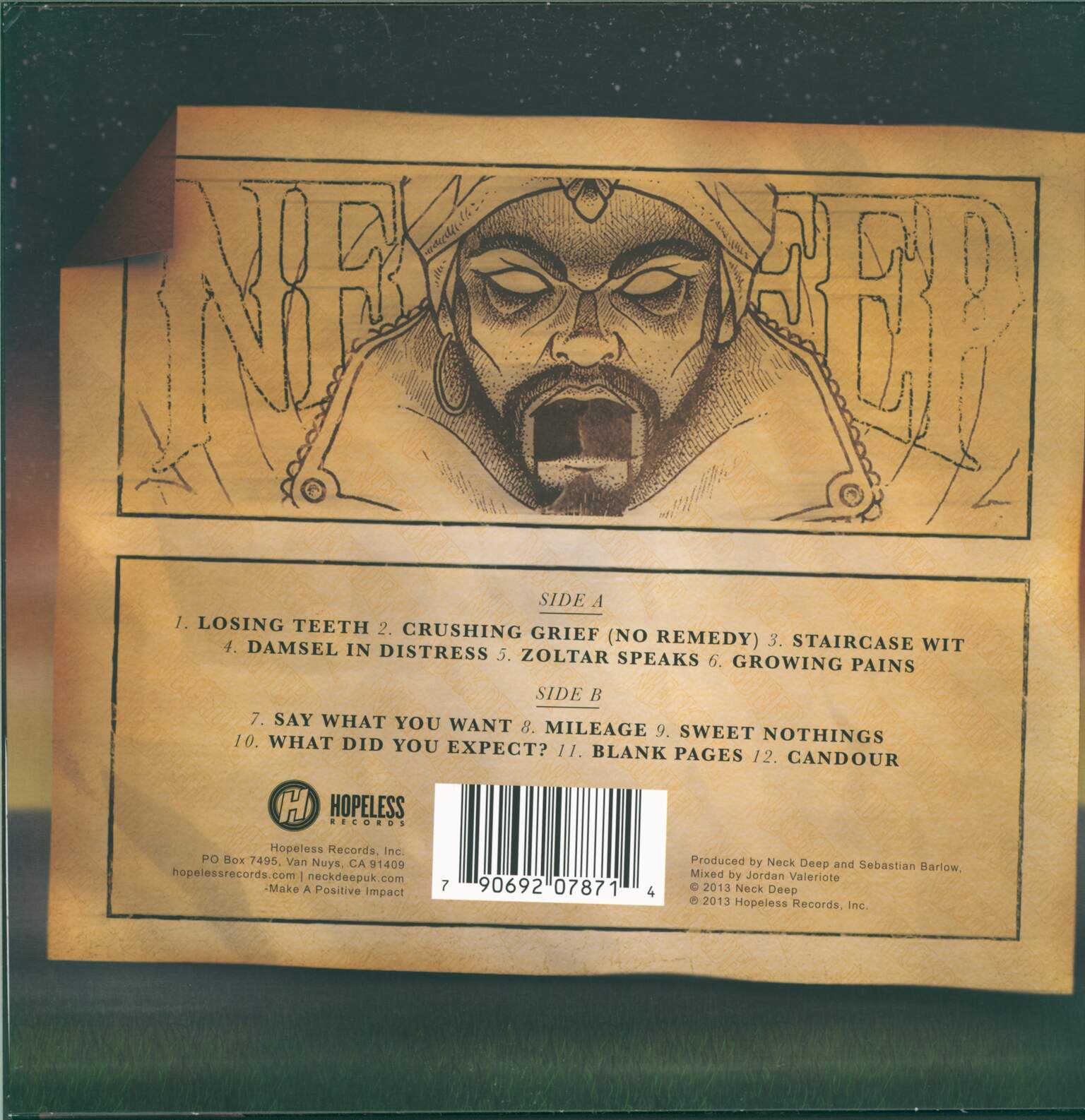 Neck Deep: Wishful Thinking, 1×LP (Vinyl)