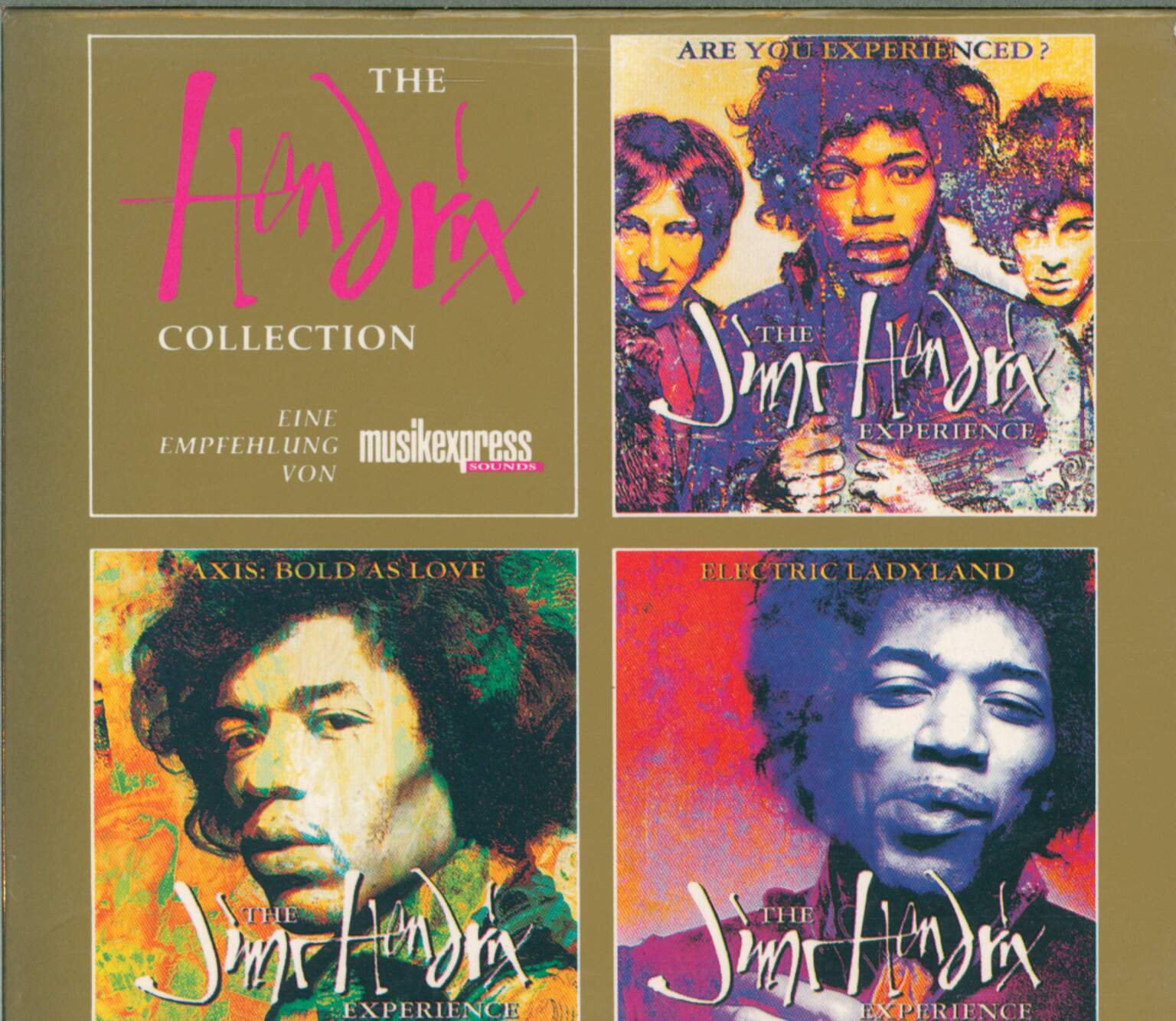 The Jimi Hendrix Experience: The Hendrix Collection, 3×CD