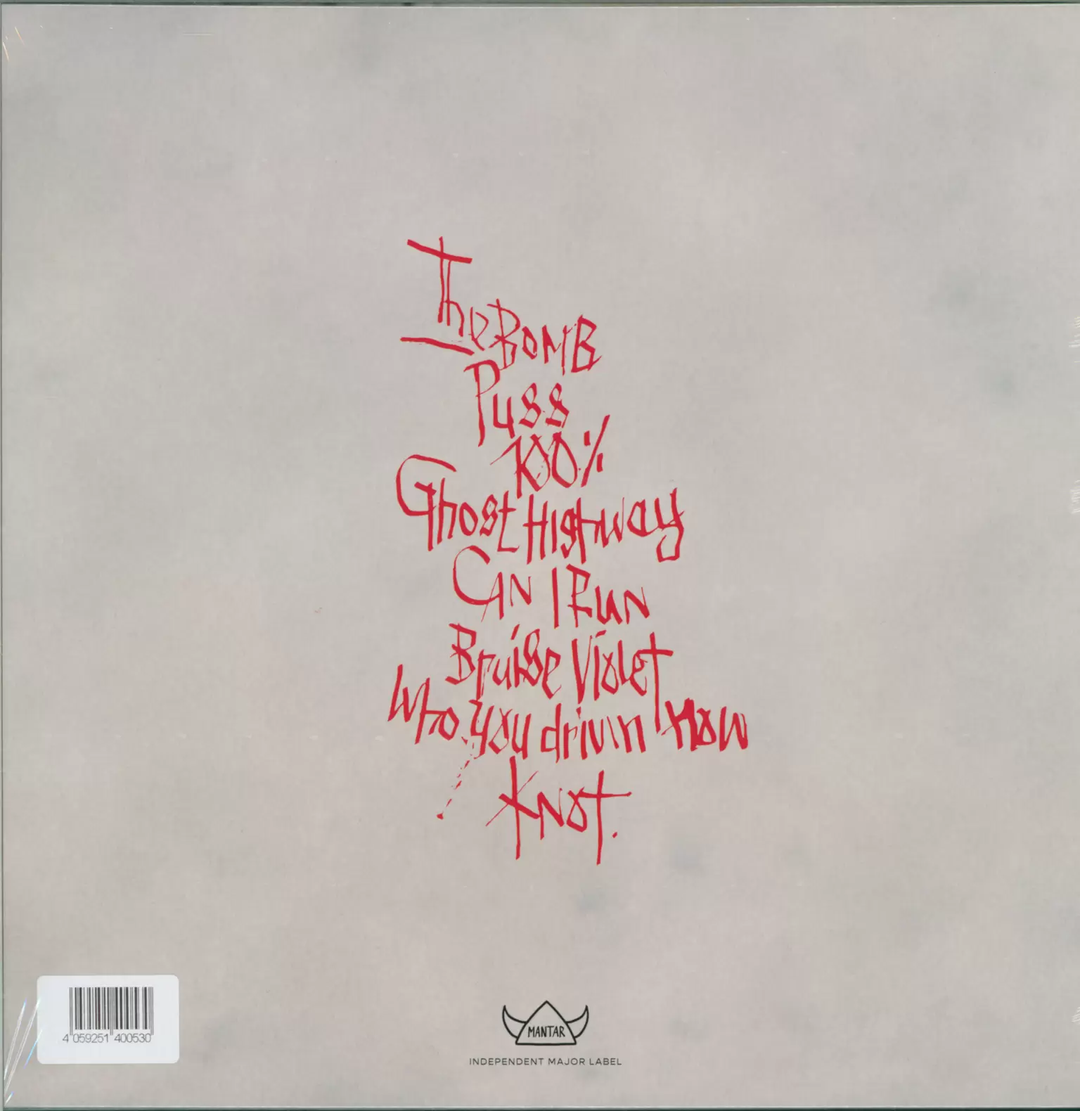 Mantar: Grungetown Hooligans II, 1×LP (Vinyl)